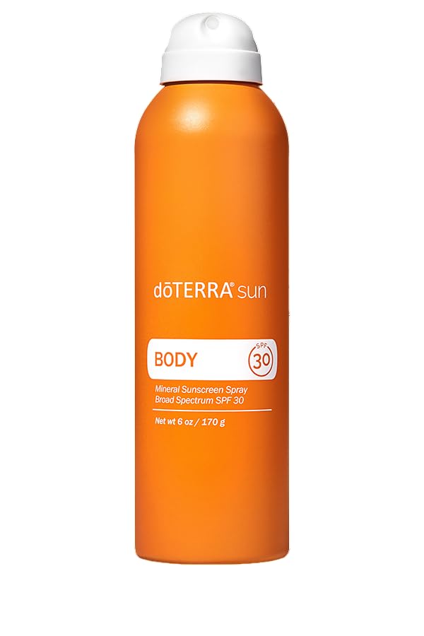 Protector Solar En Aerosol Doterra Sun Body Mineral Spf 30 236 Ml - Venta Internacional.