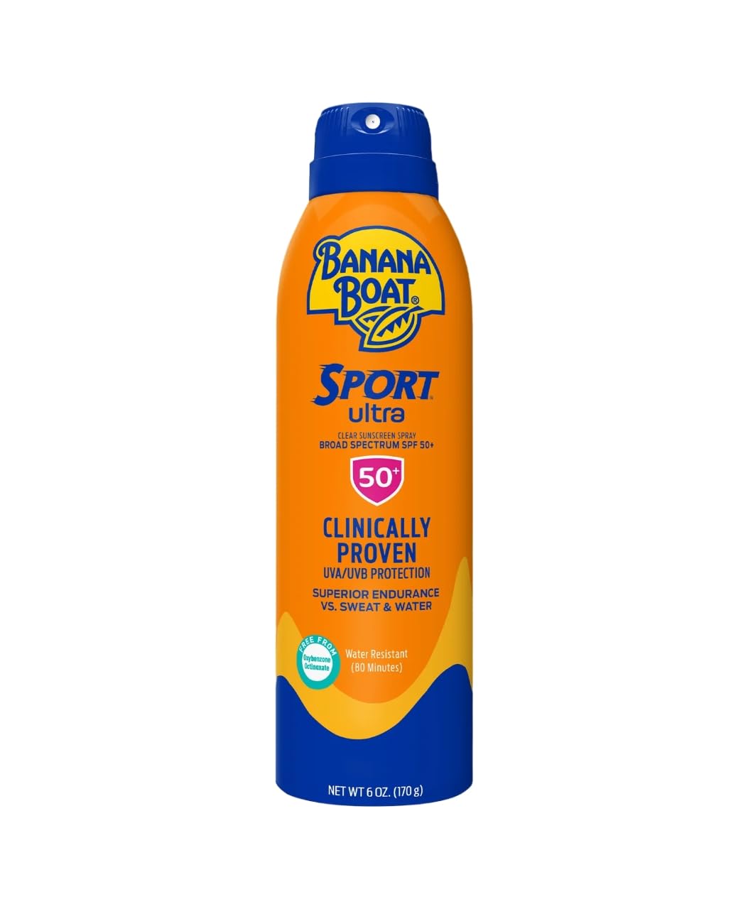 Foto 2 pulgar | Protector Solar En Aerosol Banana Boat Sport Performance Spf 50+ 177 Ml - Venta Internacional.