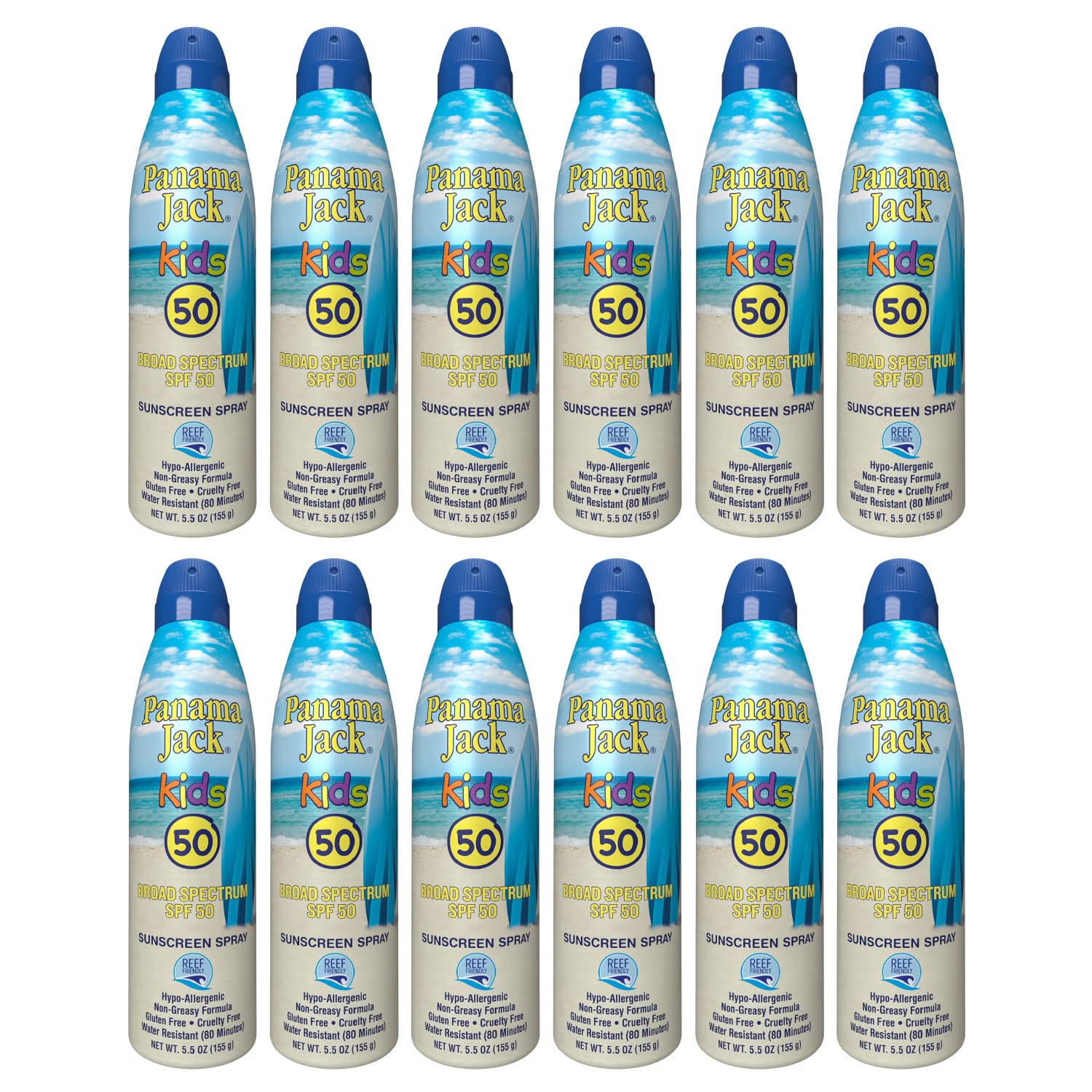 Foto 7 | Spray De Protección Solar Panama Jack Kids Spf 50, 155 Ml (paquete De 6) - Venta Internacional.