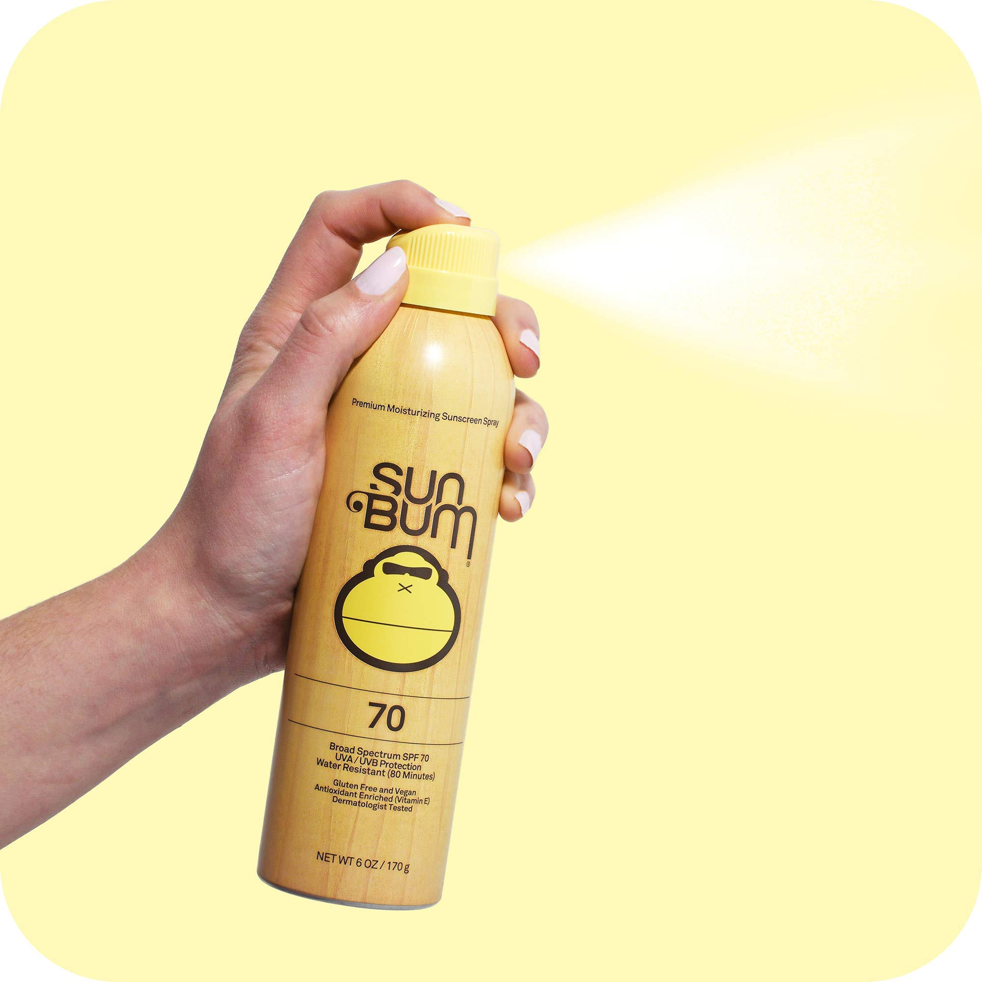 Foto 4 pulgar | Spray De Protección Solar Sun Bum Original Spf 70, Paquete De 2 - Venta Internacional.