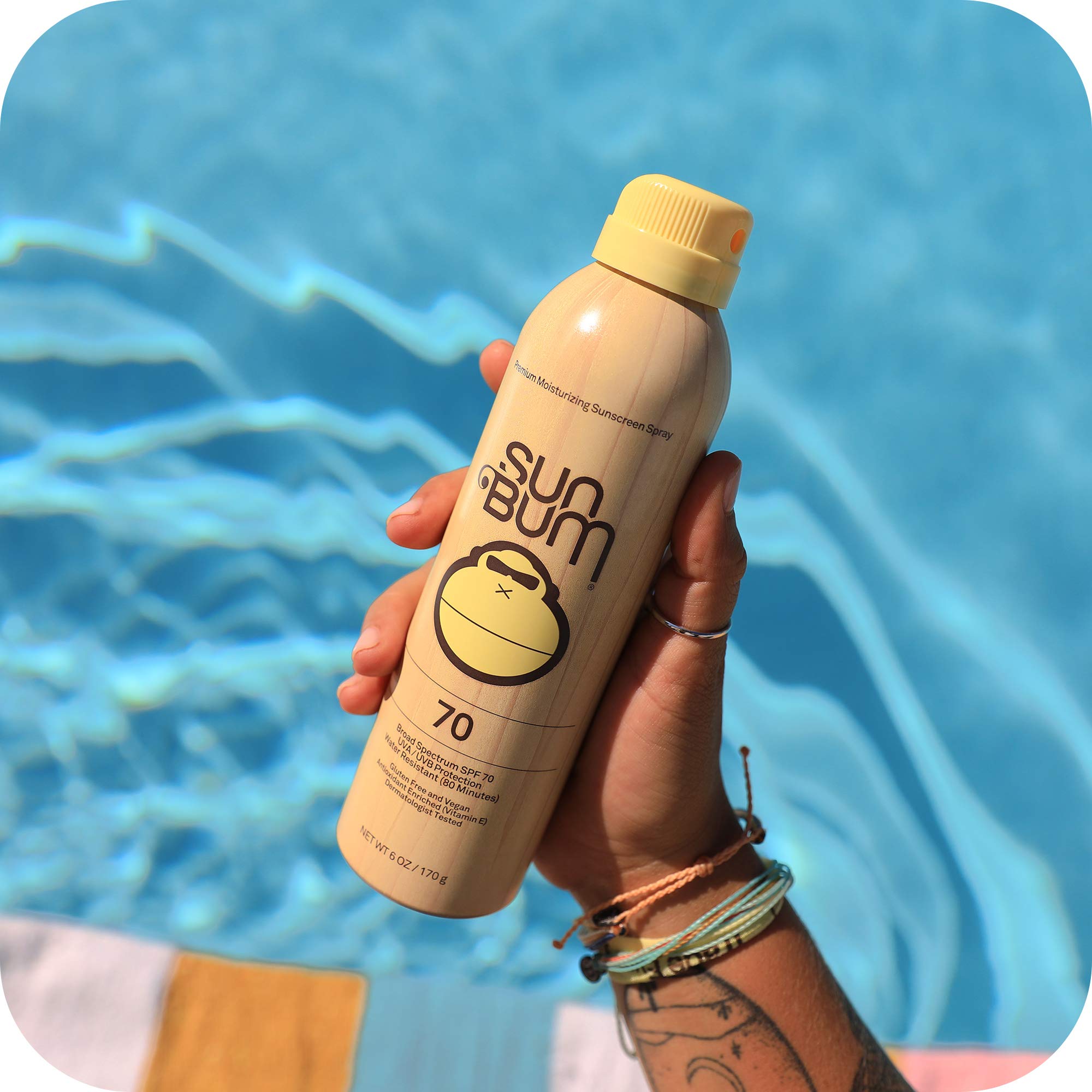 Foto 5 pulgar | Spray De Protección Solar Sun Bum Original Spf 70, Paquete De 2 - Venta Internacional.