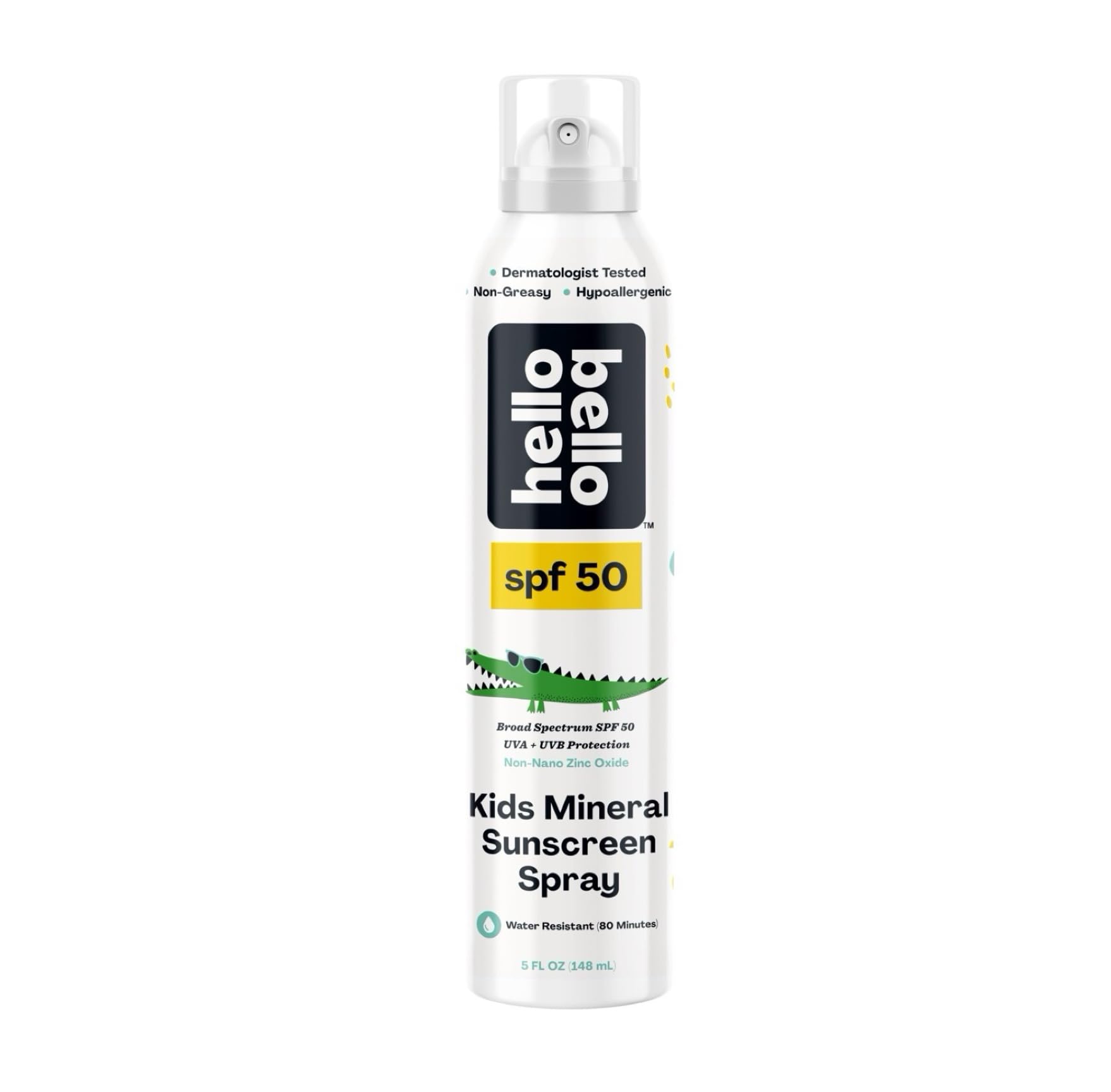 Protector Solar En Aerosol Hello Bello Spf 50 Kids Mineral 150 Ml - Venta Internacional.