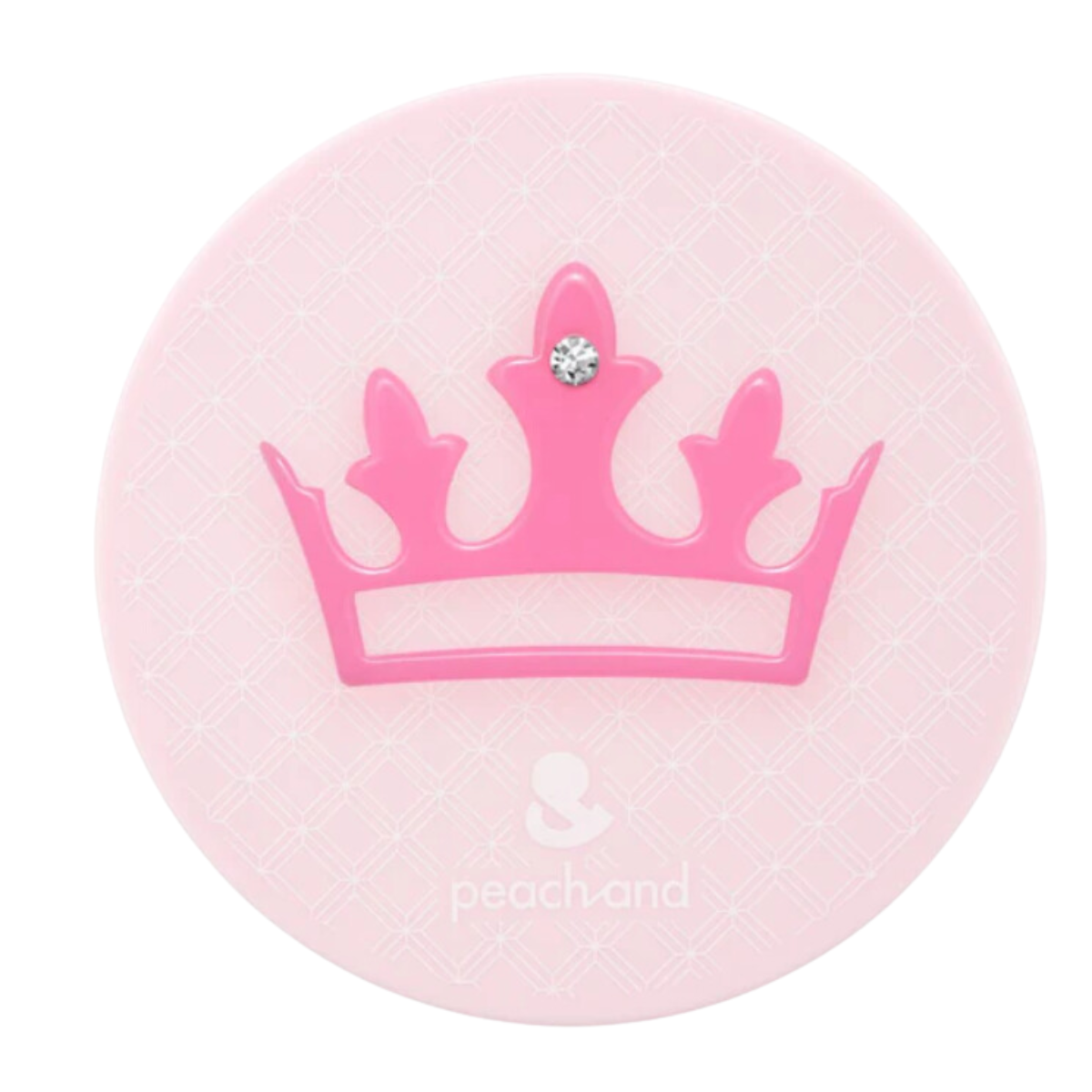 Peach And Crema Protectora Solar Compacta Para Niñas Pink Tiara 15 Gr