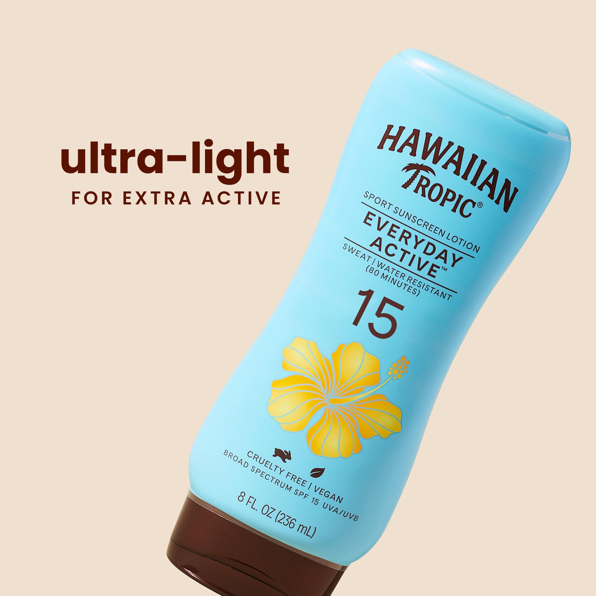 Foto 3 pulgar | Protector Solar Hawaiian Tropic Everyday Active Spf 15 240 Ml - Venta Internacional.