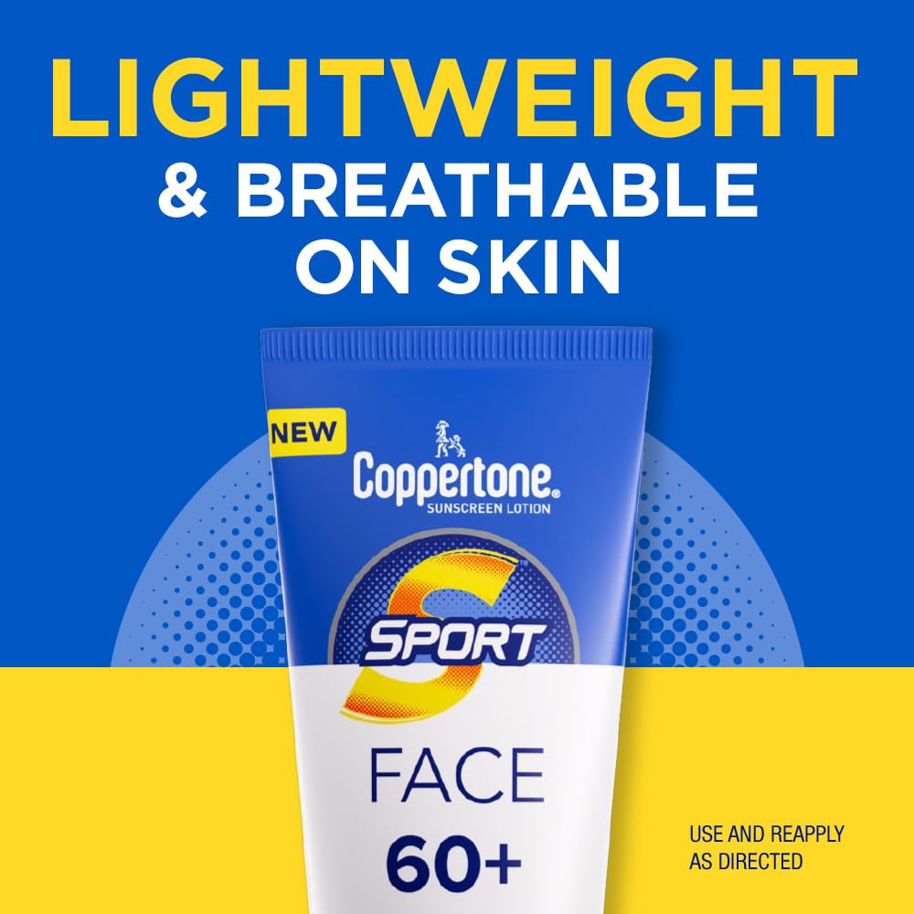 Foto 4 pulgar | Loción De Protección Solar Coppertone Sport Face Spf 60+ 75 Ml - Venta Internacional.