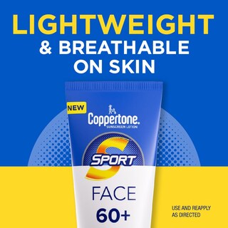 Foto 3 | Loción De Protección Solar Coppertone Sport Face Spf 60+ 75 Ml - Venta Internacional.