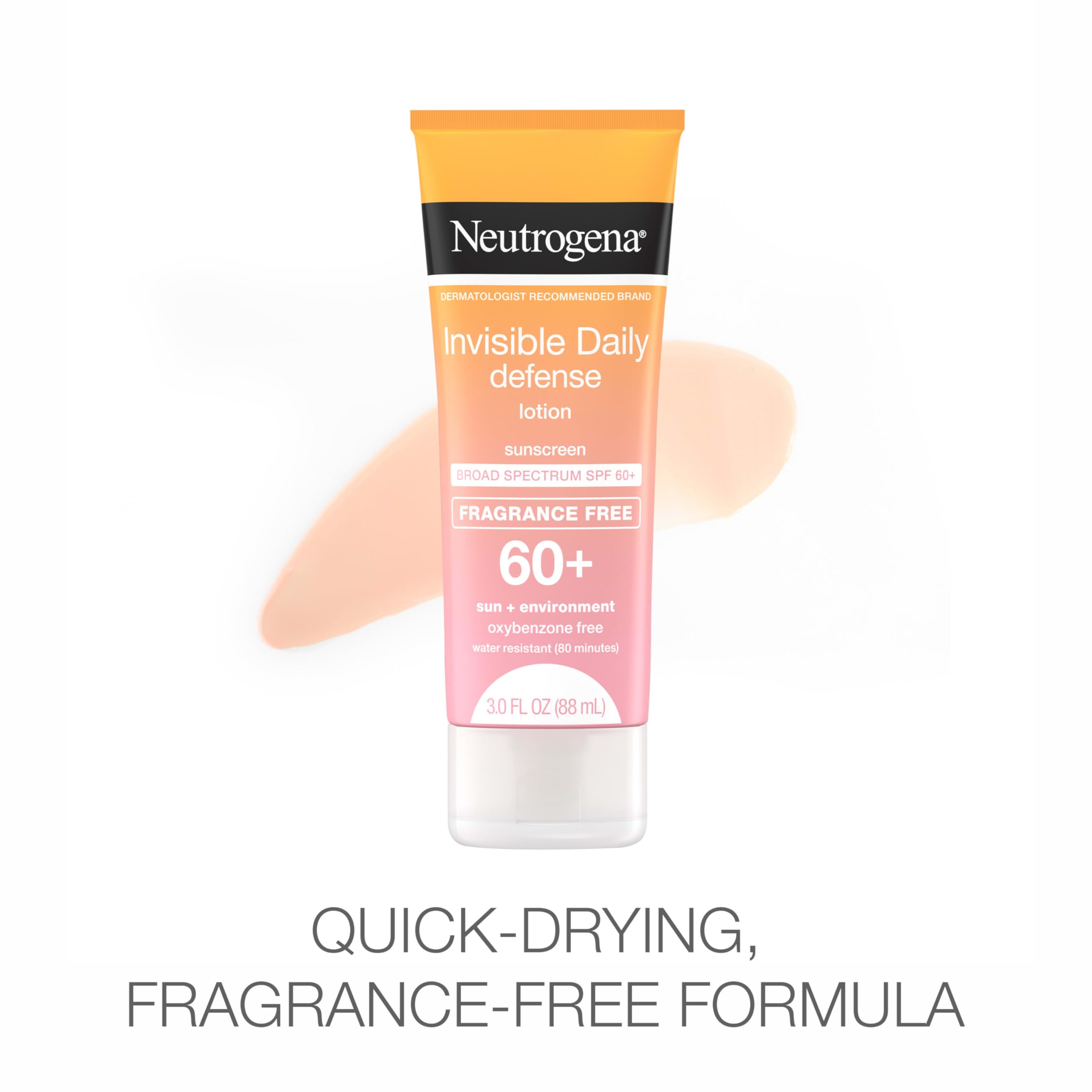 Foto 3 pulgar | Loción De Protección Solar Neutrogena Invisible Daily Defense Spf 60+ 90 Ml - Venta Internacional.