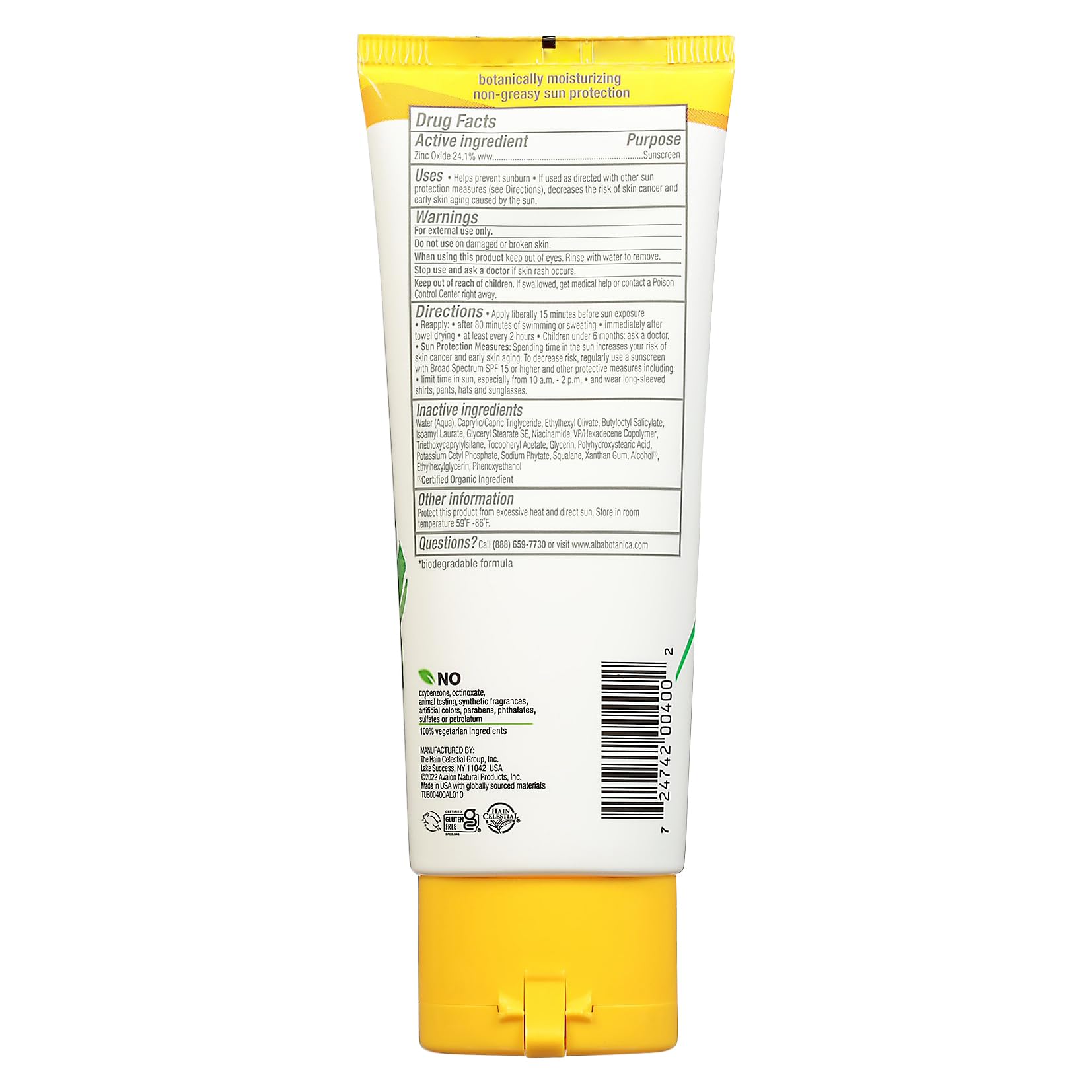 Foto 4 pulgar | Loción De Protección Solar Alba Botanica Sheer Mineral Spf 50 90 Ml - Venta Internacional.