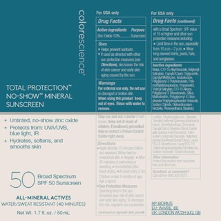 Foto 6 | Protector Solar Colorescience Total Protection No-show Spf 50 30 Ml - Venta Internacional.
