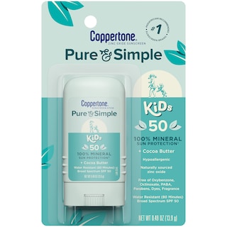 Foto 1 | Protector Solar En Barra Coppertone Pure And Simple Kids Spf 50 - Venta Internacional.
