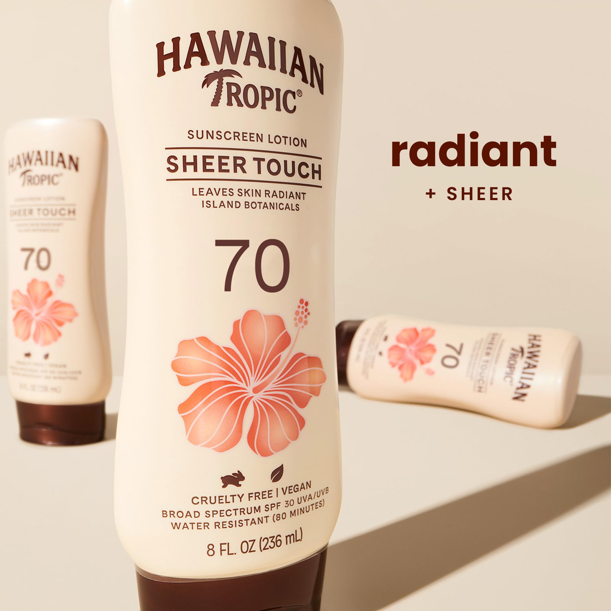 Foto 2 | Protector Solar Hawaiian Tropic Sheer Touch Ultra Radiance Spf 70 240 Ml - Venta Internacional.