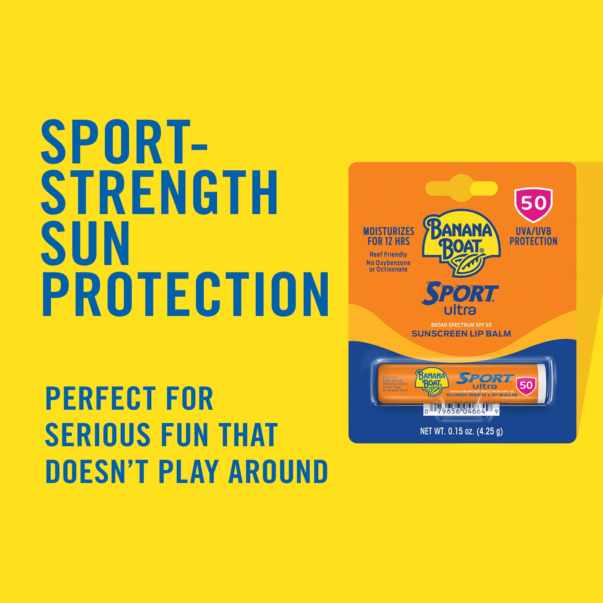 Foto 3 pulgar | Protector Solar Para Labios Banana Boat Sport Ultra Spf 50, Paquete De 10 - Venta Internacional.