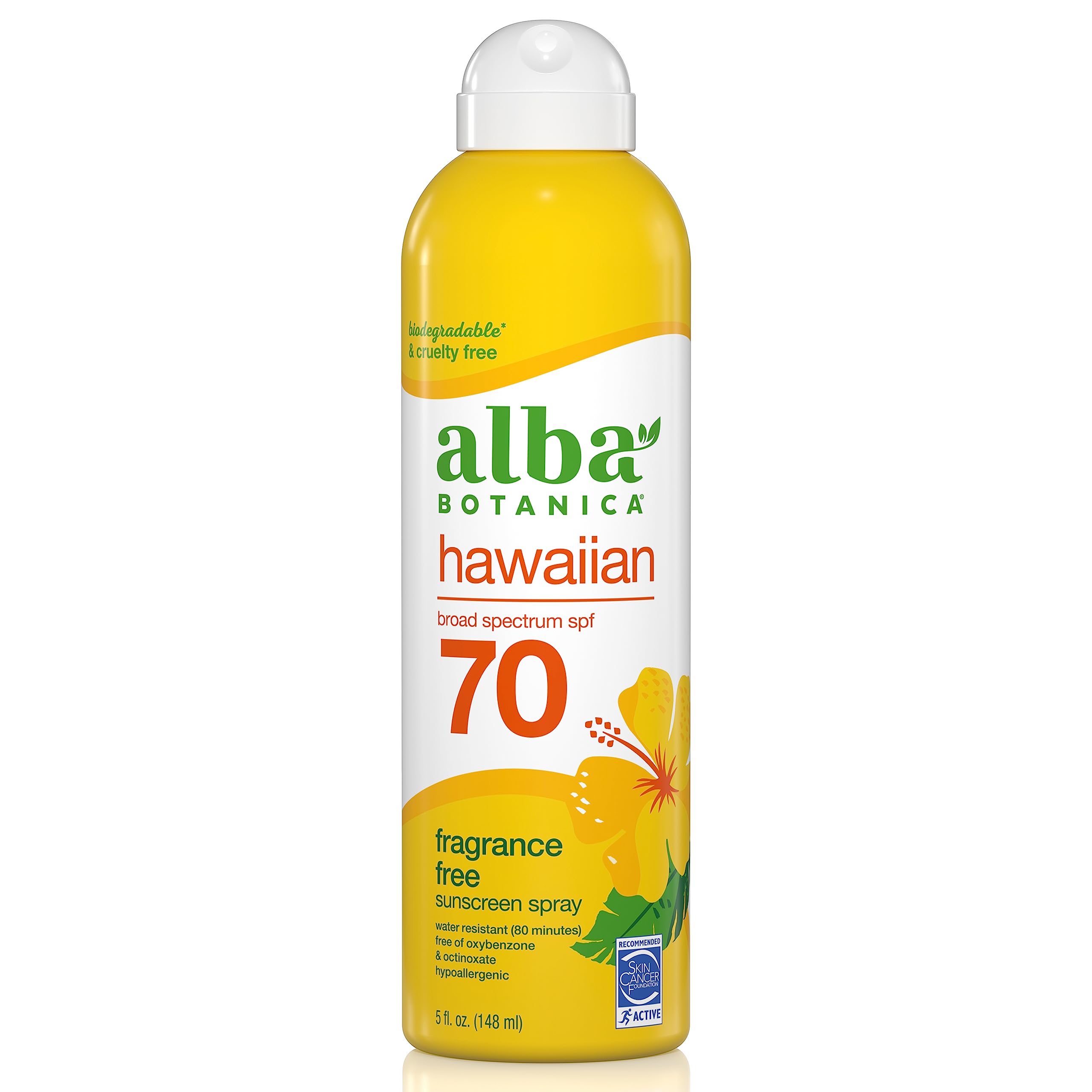 Protector Solar En Aerosol Alba Botanica Broad Spectrum Spf 70 150 Ml - Venta Internacional.