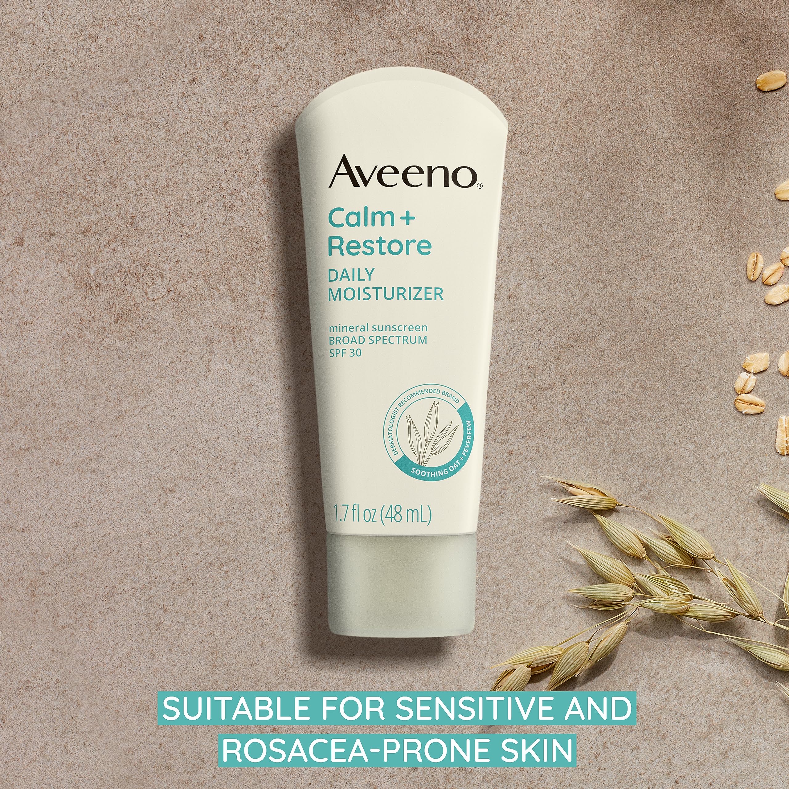 Foto 6 pulgar | Crema Hidratante Aveeno Calm + Restore Spf 30 50 Ml Para Pieles Sensibles - Venta Internacional.