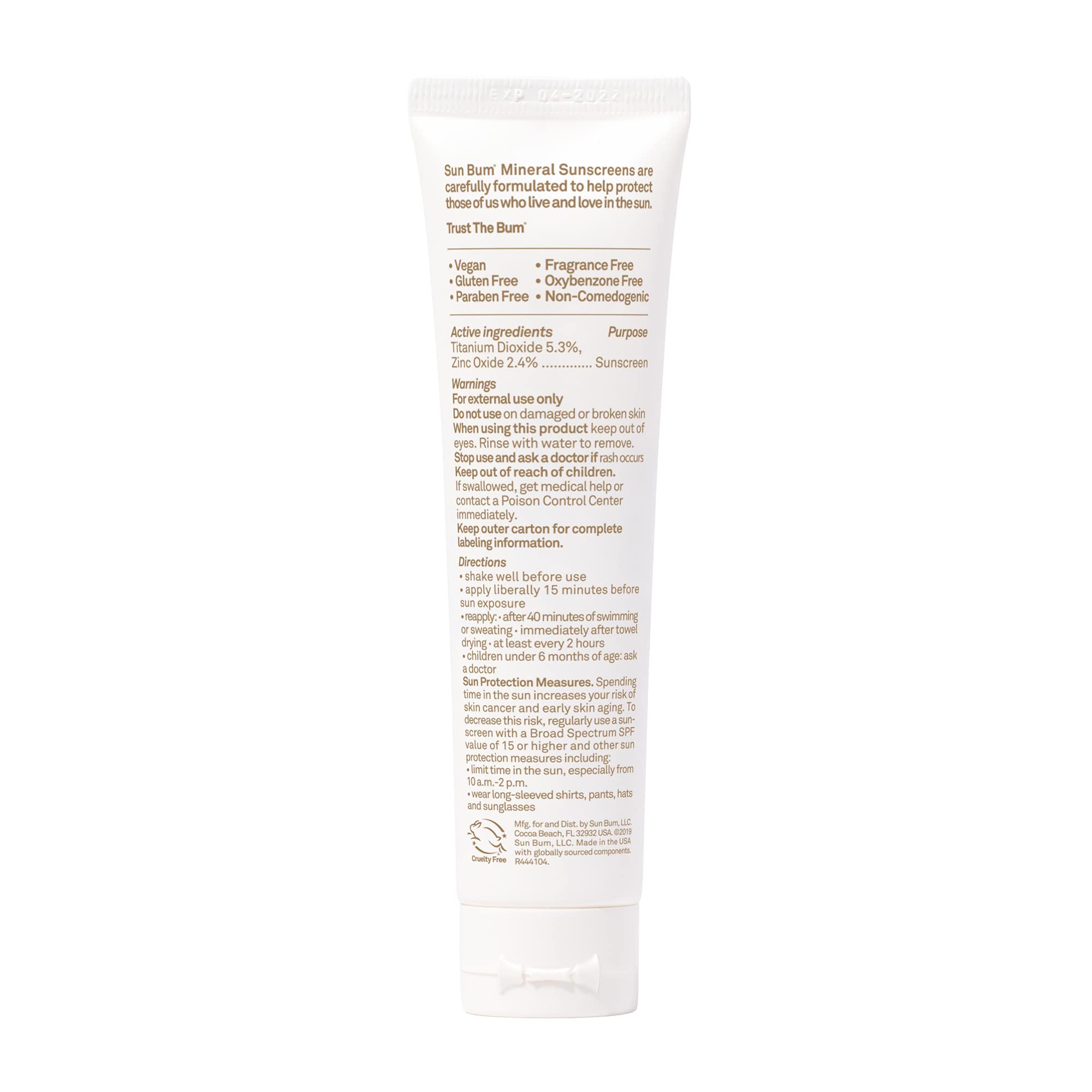 Foto 3 pulgar | Loción Facial Con Protección Solar Sun Bum Mineral Spf 30, 50 Ml, Vegana - Venta Internacional.