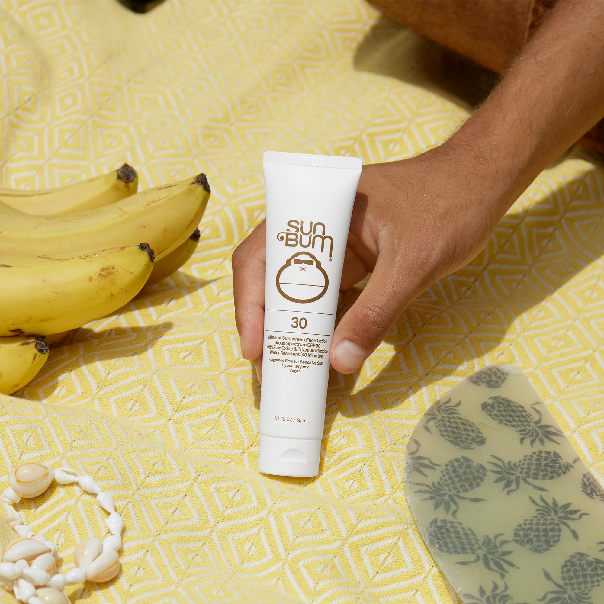 Foto 5 pulgar | Loción Facial Con Protección Solar Sun Bum Mineral Spf 30, 50 Ml, Vegana - Venta Internacional.