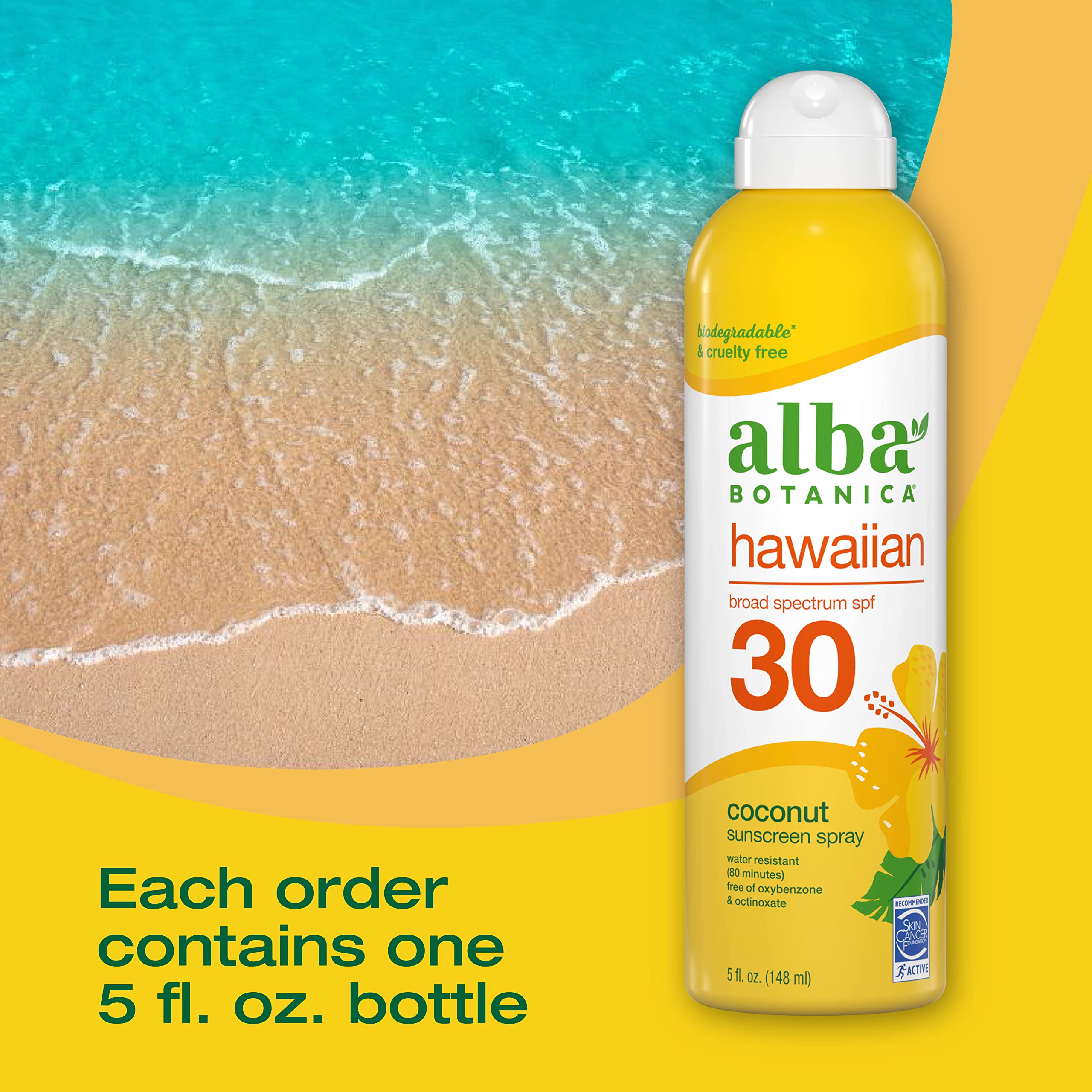 Foto 4 | Protector Solar En Aerosol Alba Botanica Broad Spectrum Spf 30 150 Ml - Venta Internacional.