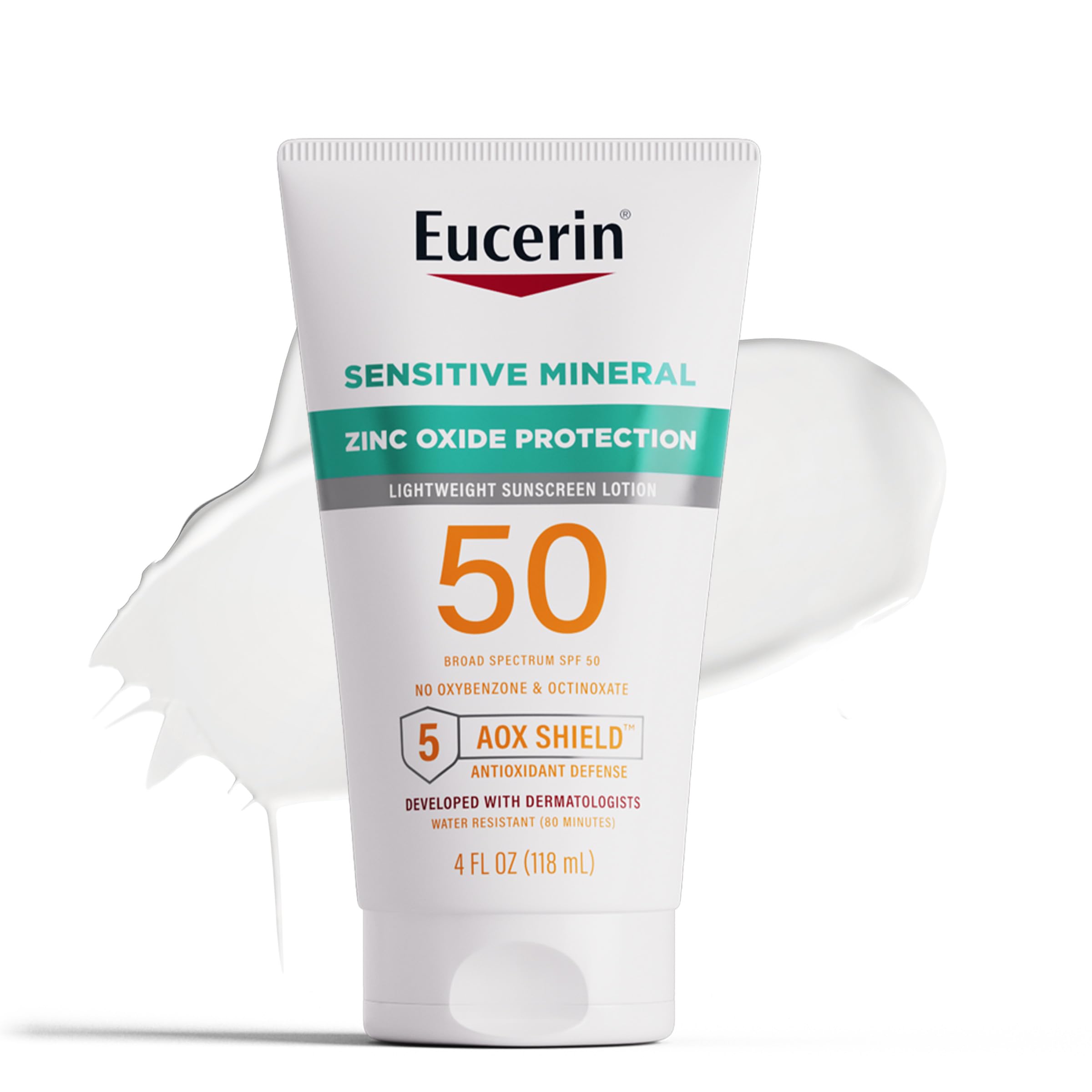Protector Solar Eucerin Sun Sensitive Mineral Spf 50 120 Ml - Venta Internacional.