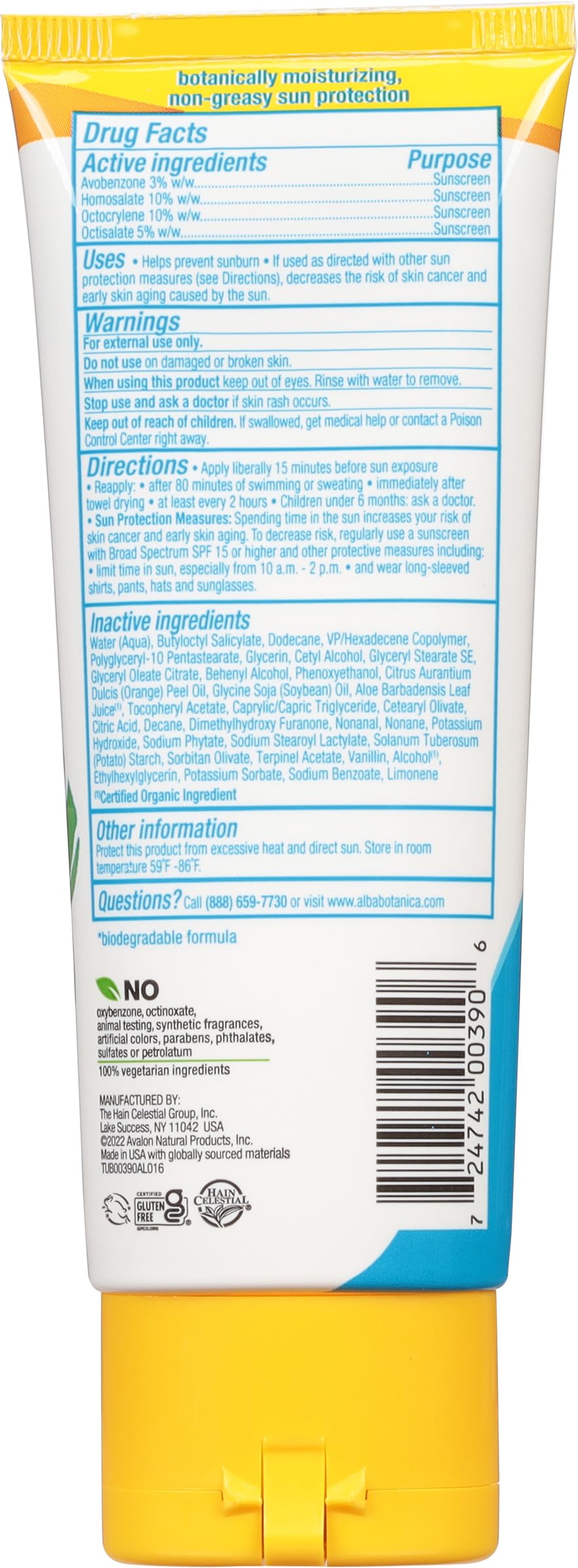 Foto 3 pulgar | Loción De Protección Solar Alba Botanica Sport Spf 50, 90 Ml, Sin Fragancia - Venta Internacional.
