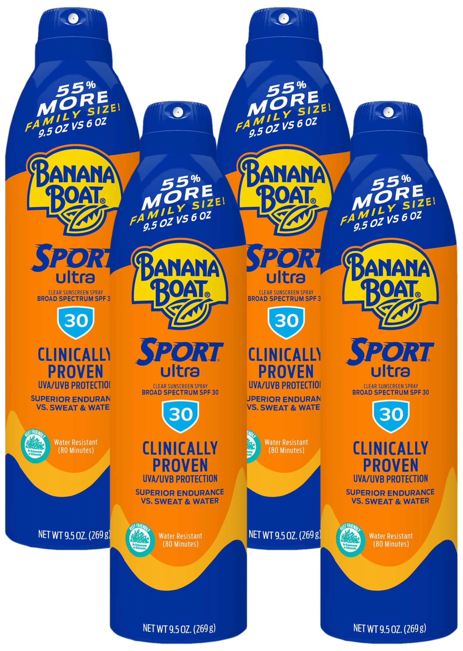 Foto 1 | Protector Solar En Aerosol Banana Boat Sport Ultra Spf 30 280 Ml - Venta Internacional.