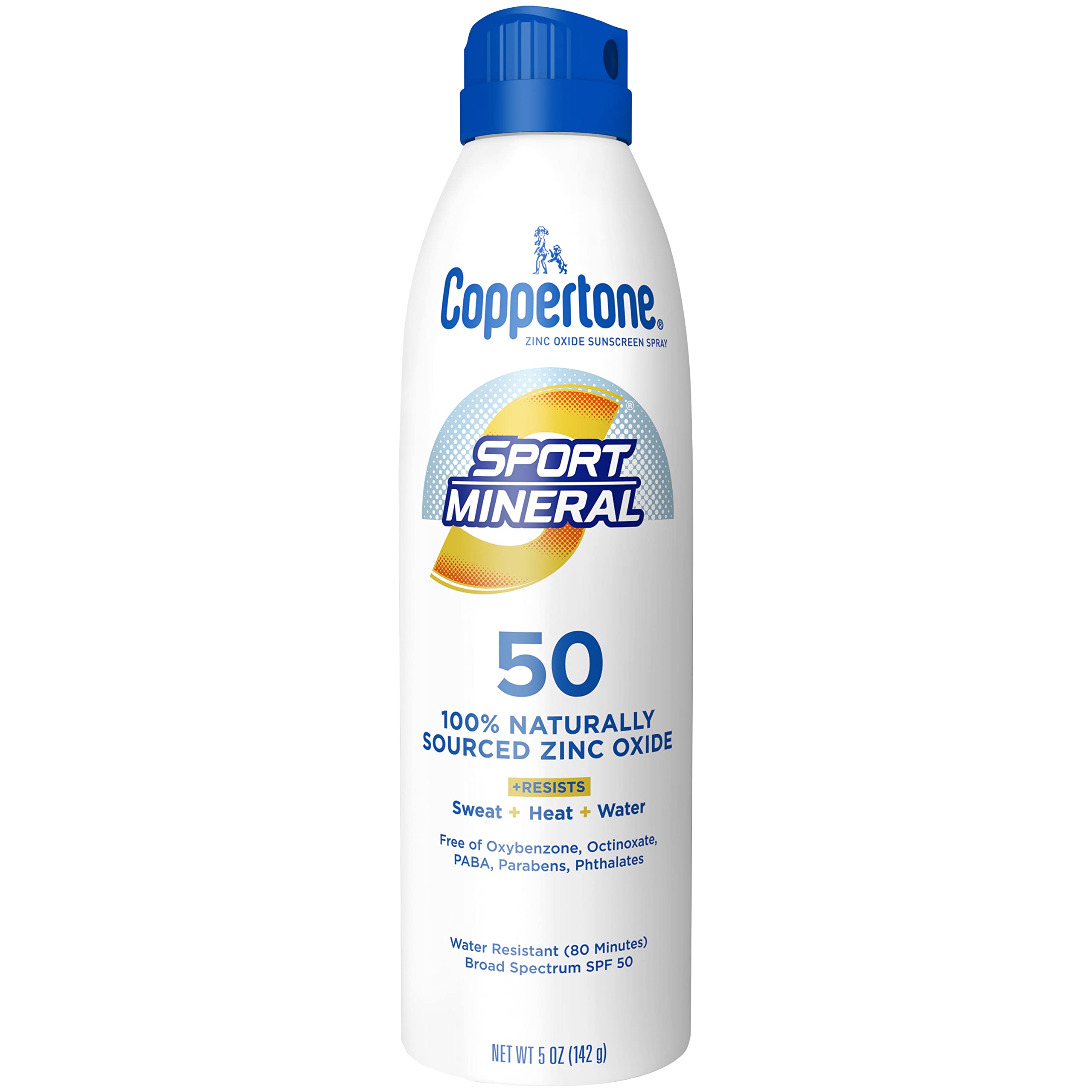 Foto 2 pulgar | Protector Solar En Aerosol Coppertone Sport Spf 50, 150 Ml, Resistente Al Agua - Venta Internacional.