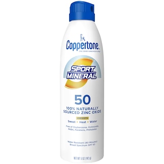 Foto 1 | Protector Solar En Aerosol Coppertone Sport Spf 50, 150 Ml, Resistente Al Agua - Venta Internacional.