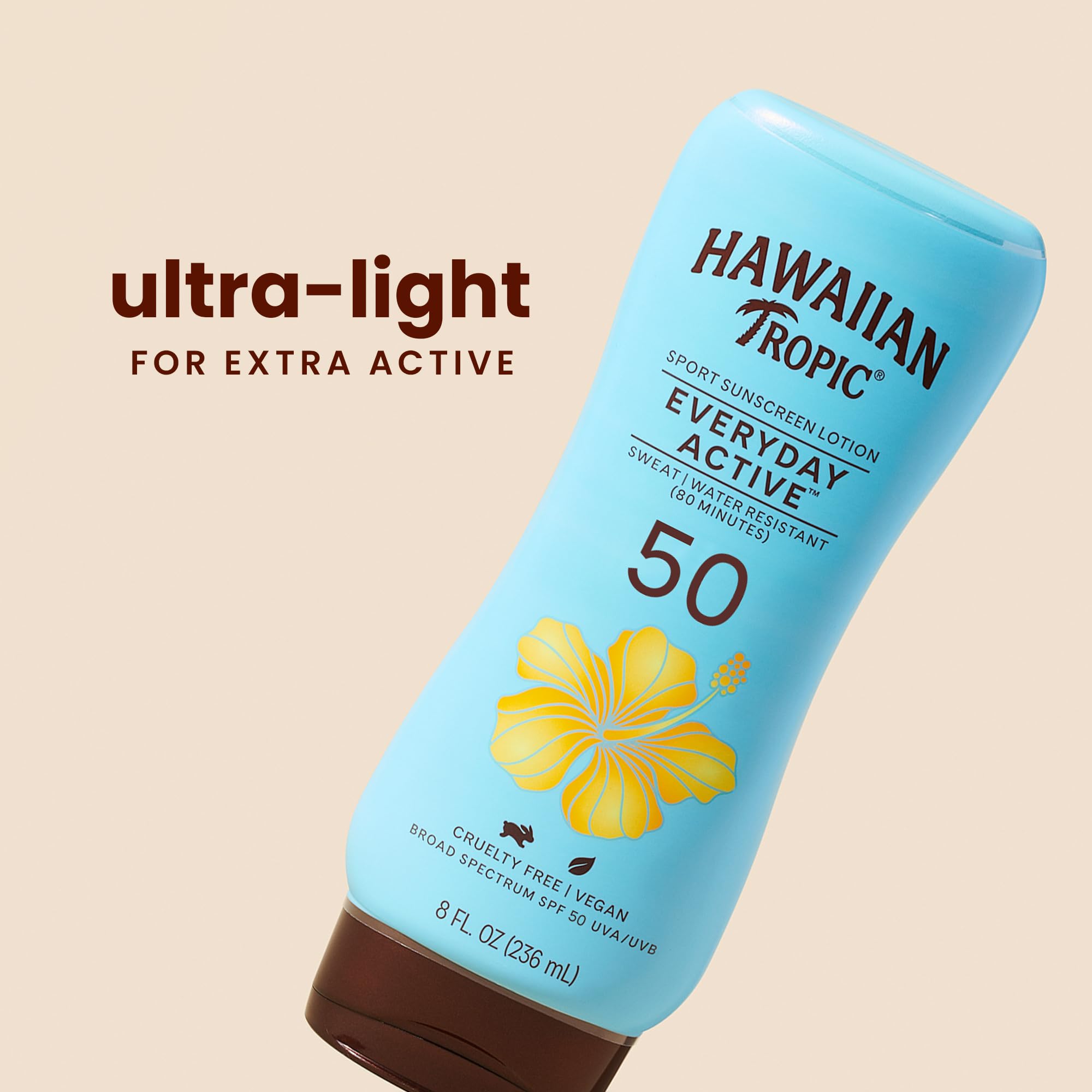 Foto 3 pulgar | Protector Solar Hawaiian Tropic Everyday Active Spf 50 240 Ml - Venta Internacional.