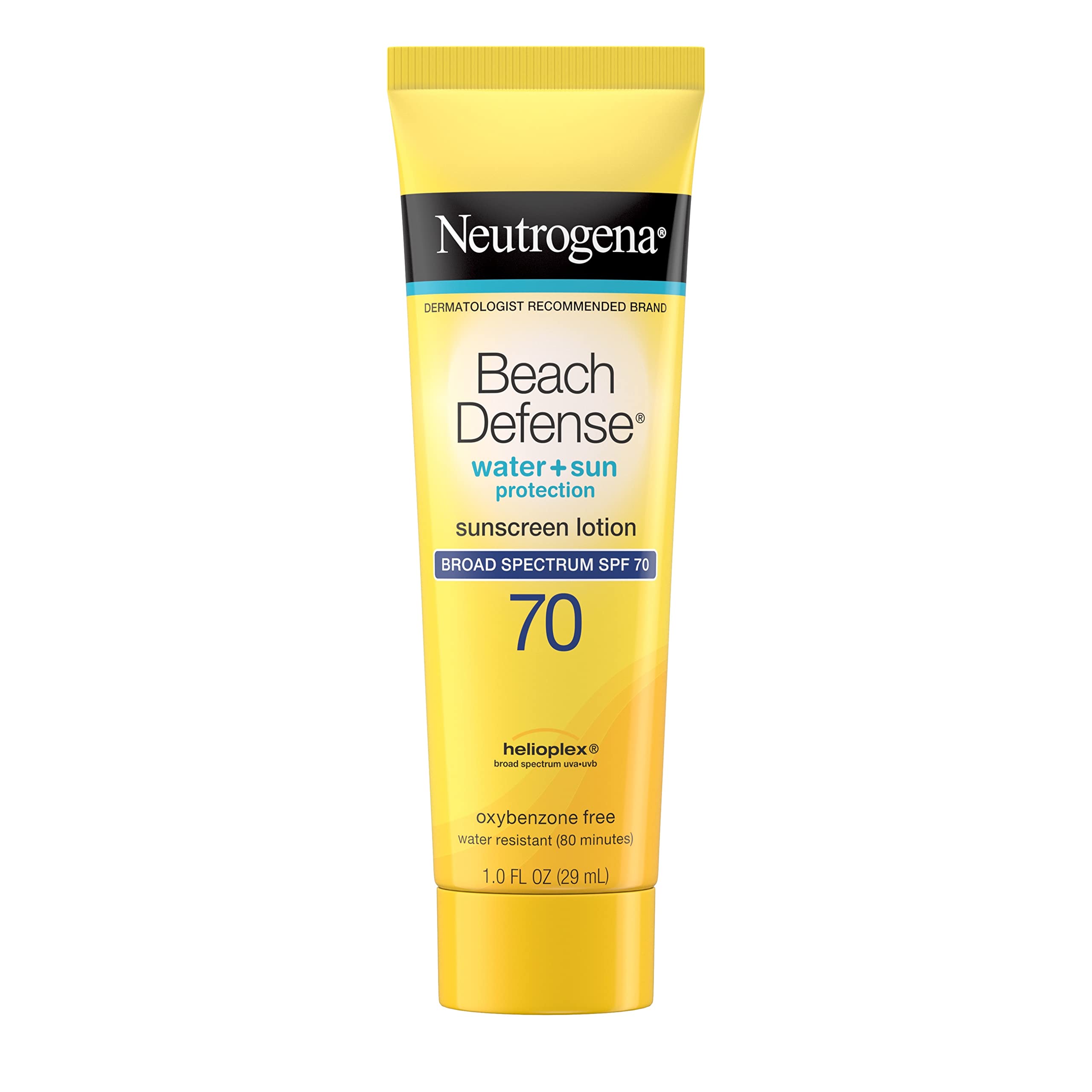 Loción De Protección Solar Neutrogena Beach Defense Spf 70 30 Ml (paquete De 48) - Venta Internacional.