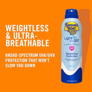 Foto 2 | Protector Solar En Aerosol Banana Boat Light As Air Spf 50 177 Ml X2 - Venta Internacional.