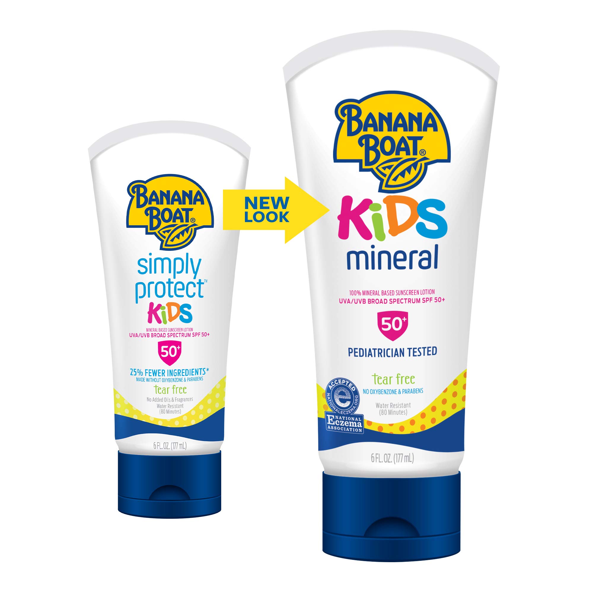 Foto 3 pulgar | Protector Solar Banana Boat Kids, 100% Mineral, Spf 50, 180 Ml, Doble - Venta Internacional.