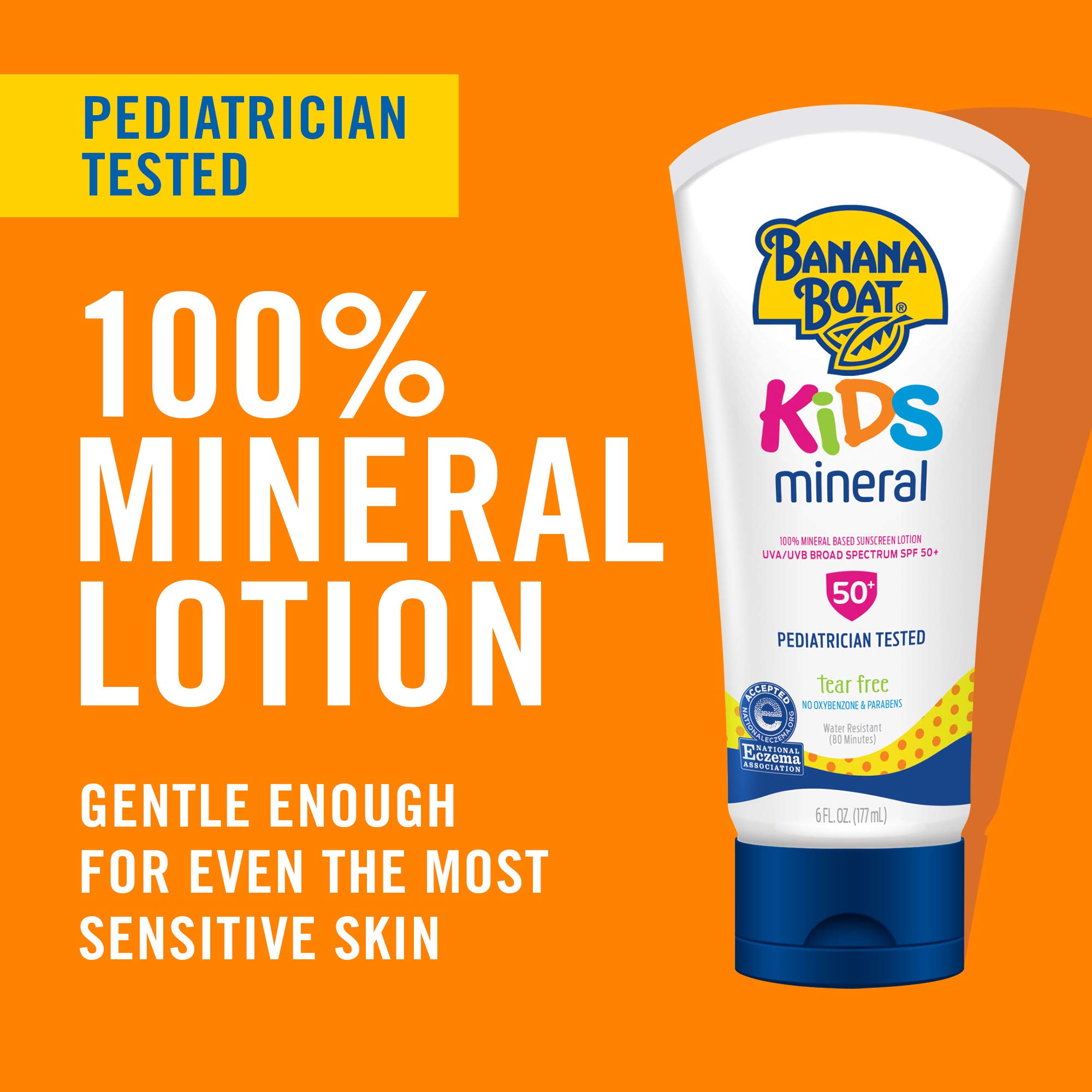 Foto 6 pulgar | Protector Solar Banana Boat Kids, 100% Mineral, Spf 50, 180 Ml, Doble - Venta Internacional.
