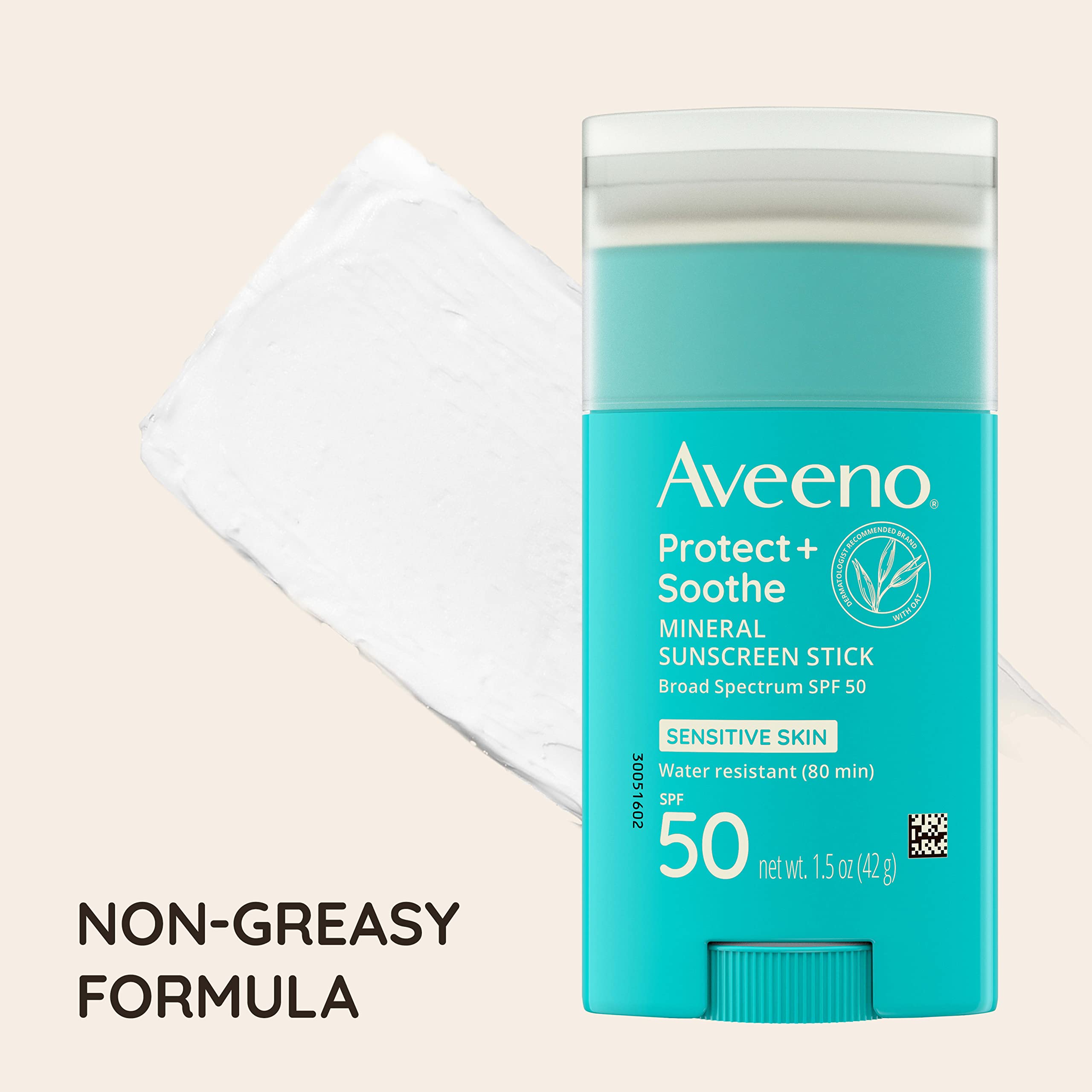 Foto 4 pulgar | Protector Solar Aveeno Protect + Soothe Mineral Stick Spf 50 44 Ml - Venta Internacional.