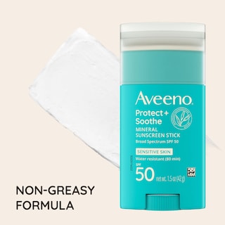 Foto 3 | Protector Solar Aveeno Protect + Soothe Mineral Stick Spf 50 44 Ml - Venta Internacional.
