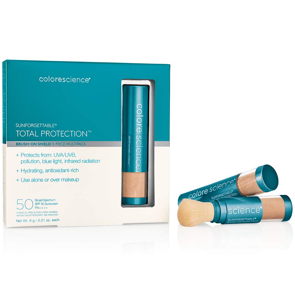 Protector Solar Colorescience Sunforgettable Spf 50 Brush-on Shield - Venta Internacional.