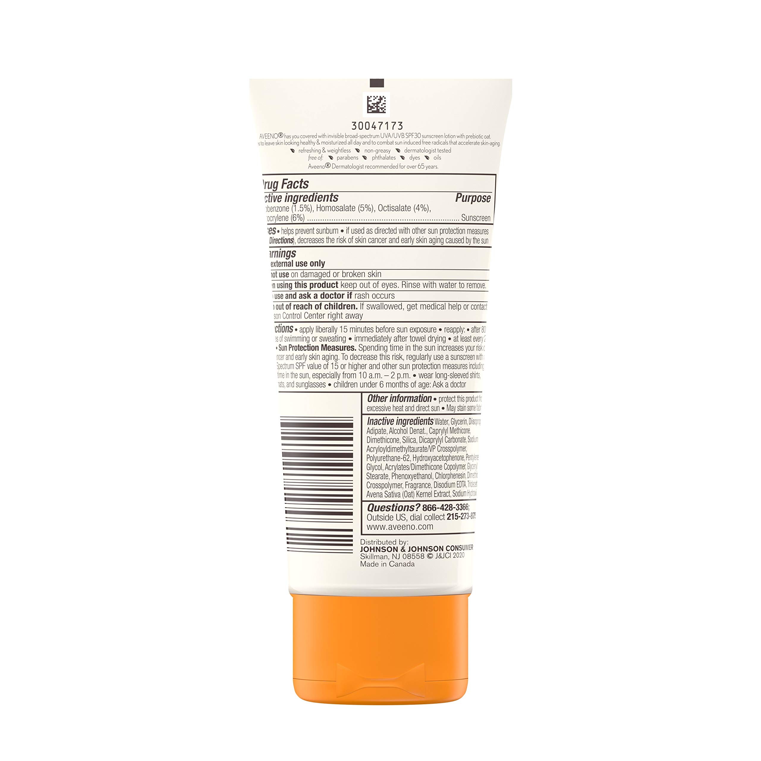Foto 7 pulgar | Loción De Protección Solar Aveeno Protect + Hydrate Spf 30 90 Ml - Venta Internacional.