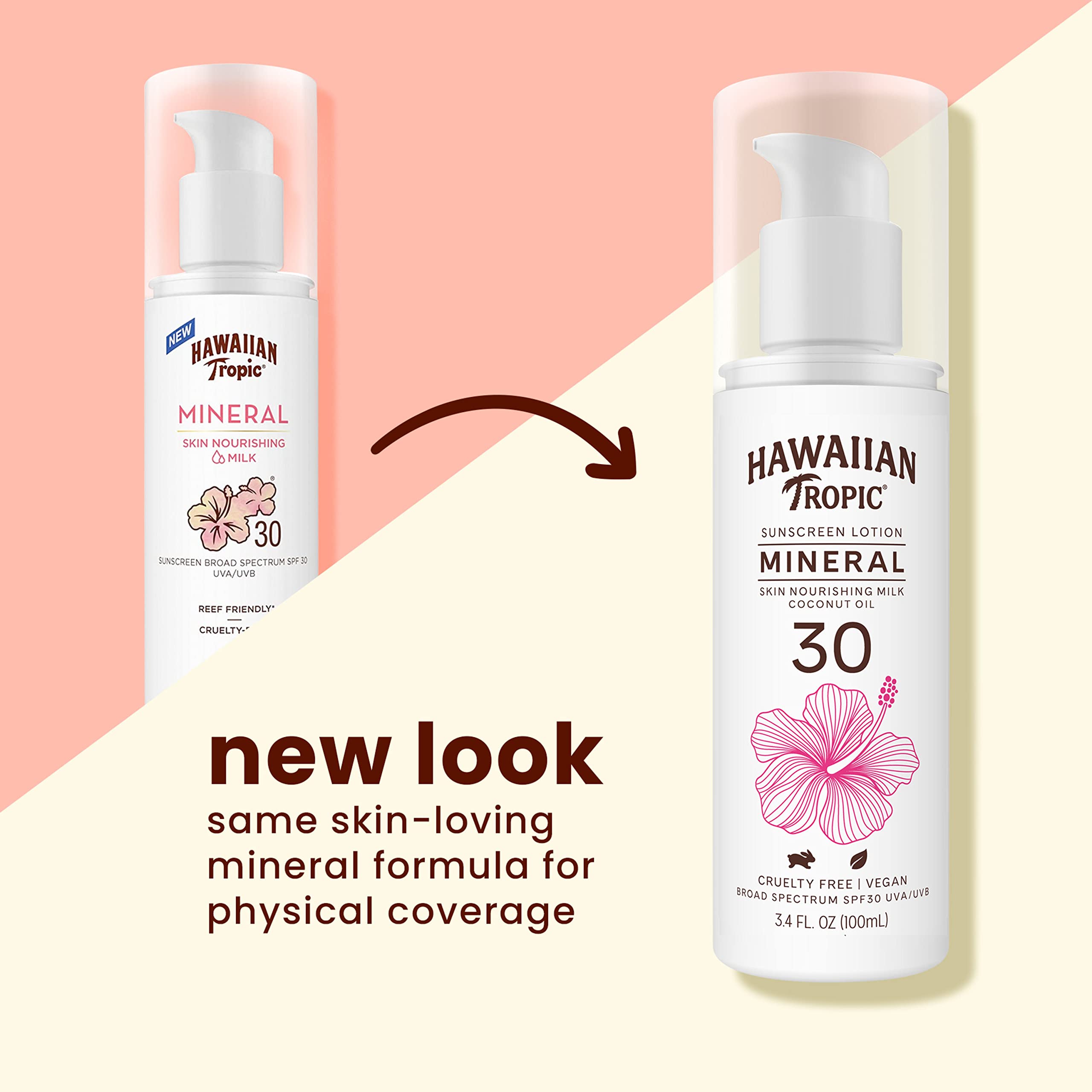 Foto 3 | Protector Solar Hawaiian Tropic Mineral Spf 30 100 Ml Leche Solar - Venta Internacional.