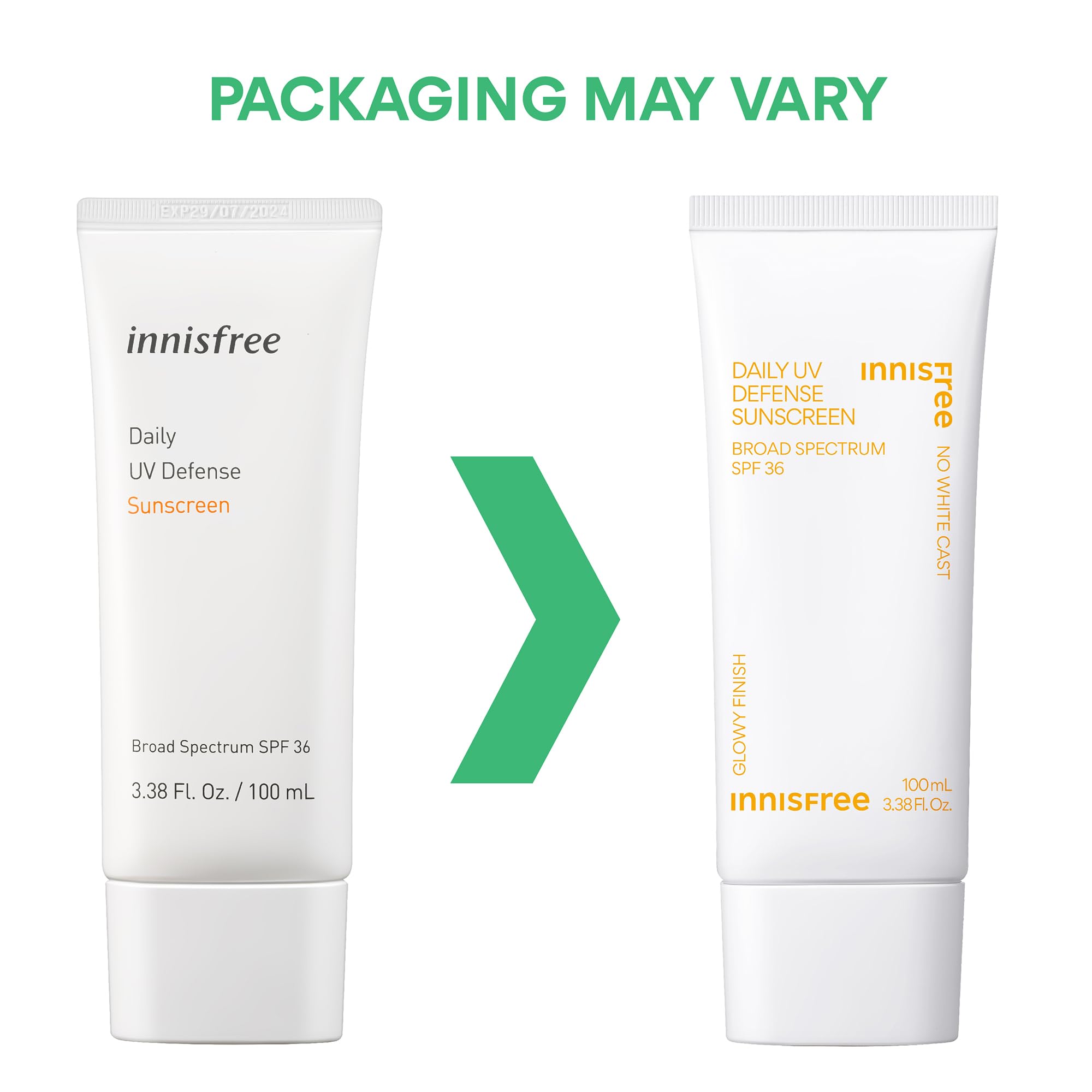 Foto 6 pulgar | Protector Solar Innisfree Daily Uv Defense Spf 36 Jumbo 100 Ml - Venta Internacional.