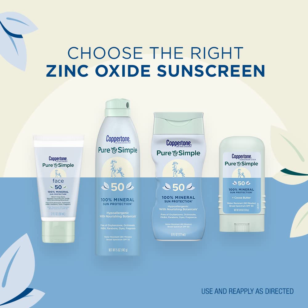 Foto 7 | Protector Solar En Barra Coppertone Pure And Simple Spf 50 14 Ml - Venta Internacional.