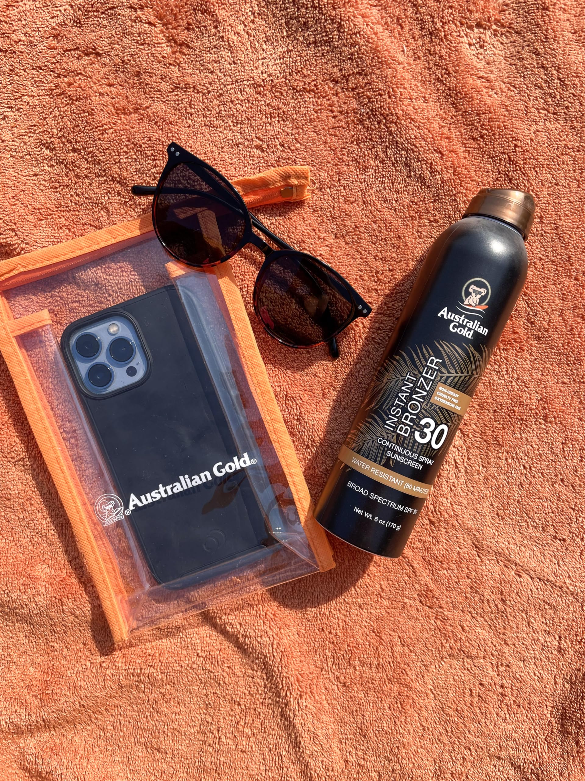 Foto 4 pulgar | Protector Solar Australian Gold Continuous Spray Spf 30 177 Ml - Venta Internacional.