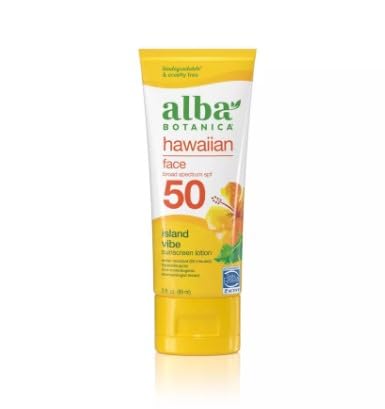 Foto 2 pulgar | Loción De Protección Solar Alba Botanica Facial Spf 50, 90 Ml, Sin Fragancia - Venta Internacional.