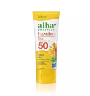 Foto 1 | Loción De Protección Solar Alba Botanica Facial Spf 50, 90 Ml, Sin Fragancia - Venta Internacional.