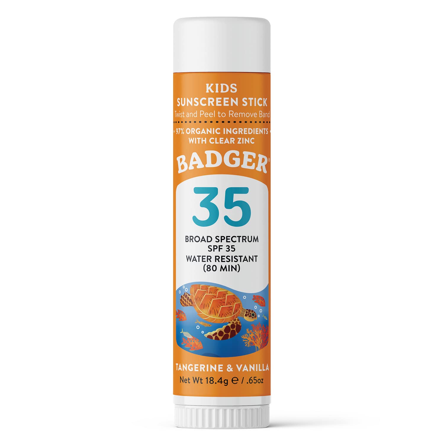 Foto 2 pulgar | Protector Solar En Barra Badger Kids Spf 35 Mineral 19 Ml Organic - Venta Internacional.