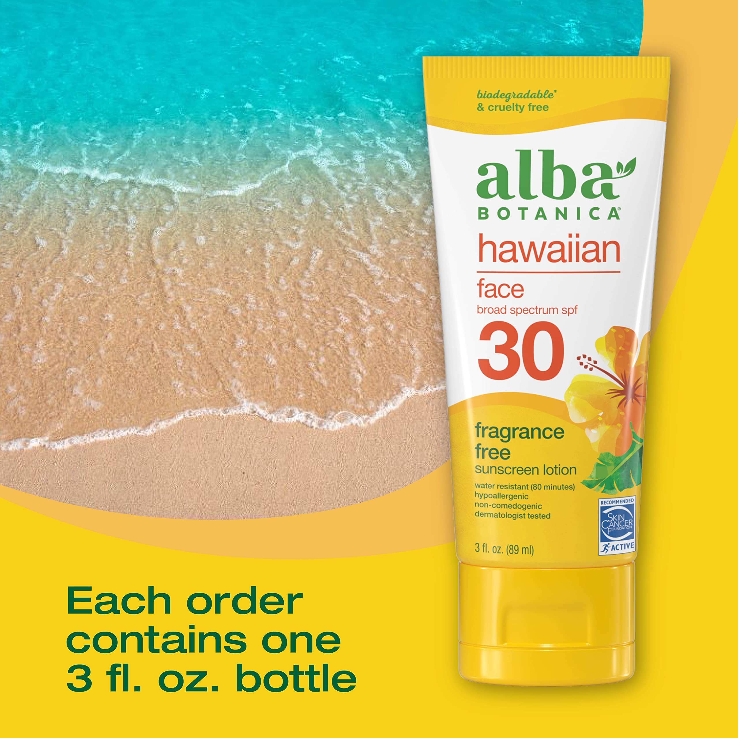 Foto 4 | Protector Solar Alba Botanica Hawaiian Face Spf 30 90 Ml - Venta Internacional.