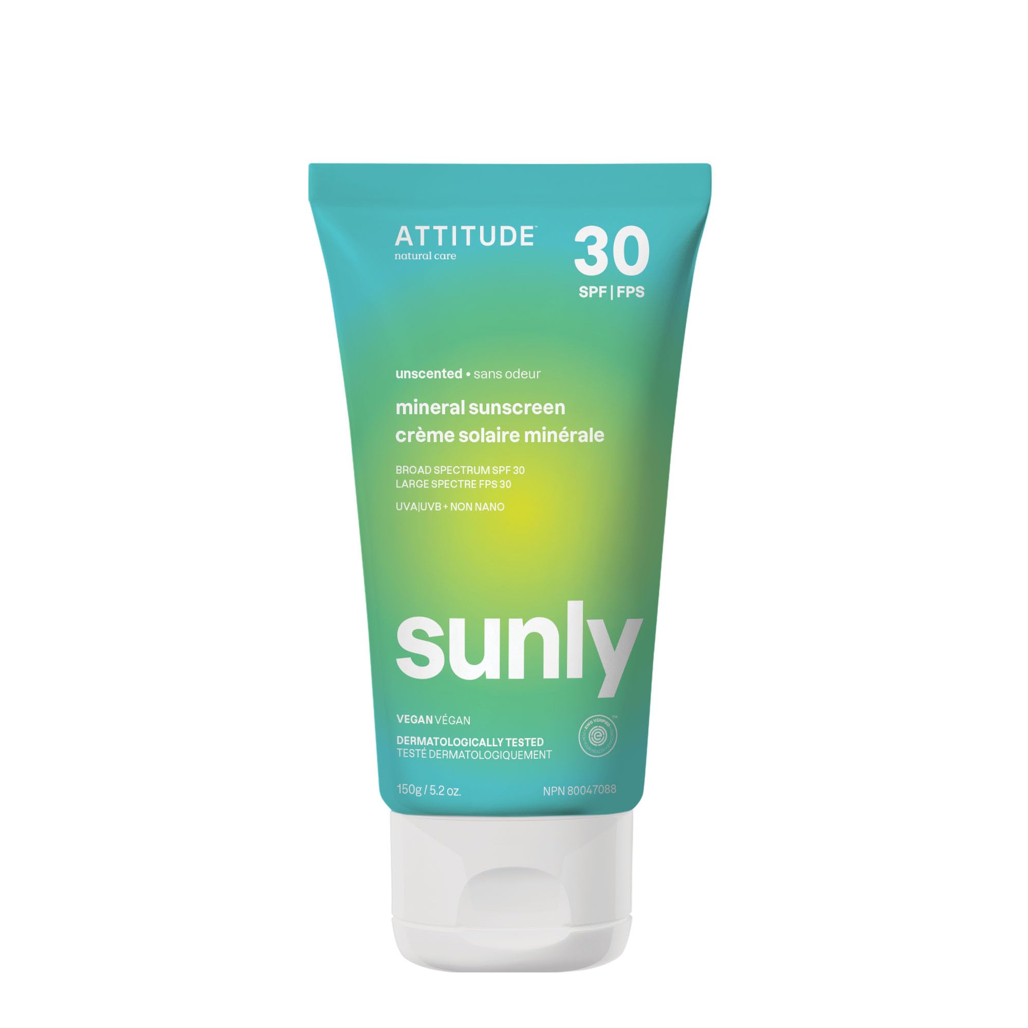 Protector Solar Attitude Mineral Con Óxido De Zinc Spf 30 150 Ml - Venta Internacional.