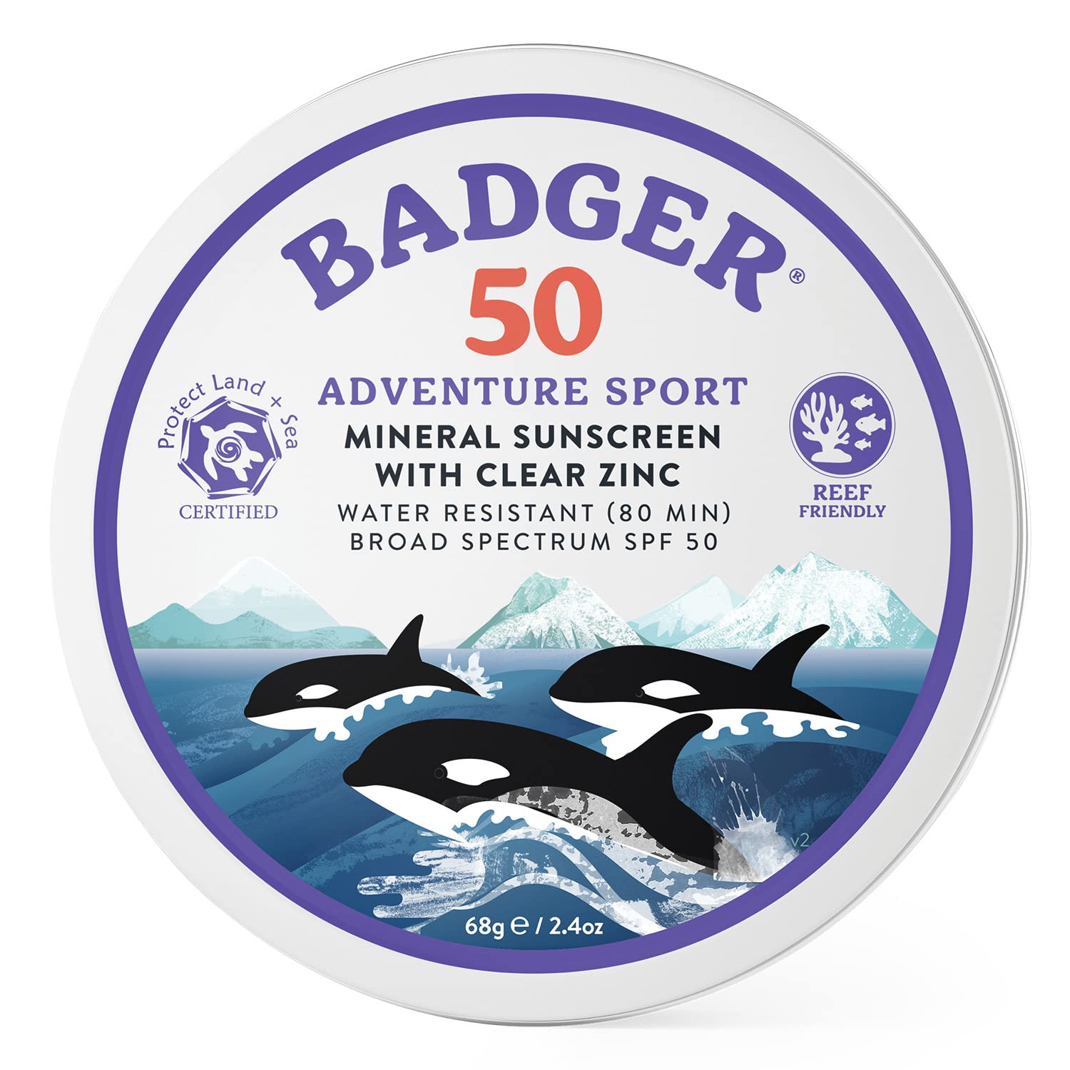 Foto 2 pulgar | Bloqueador Solar Biodegradable Badger SPF 50 de 68 g - Venta Internacional