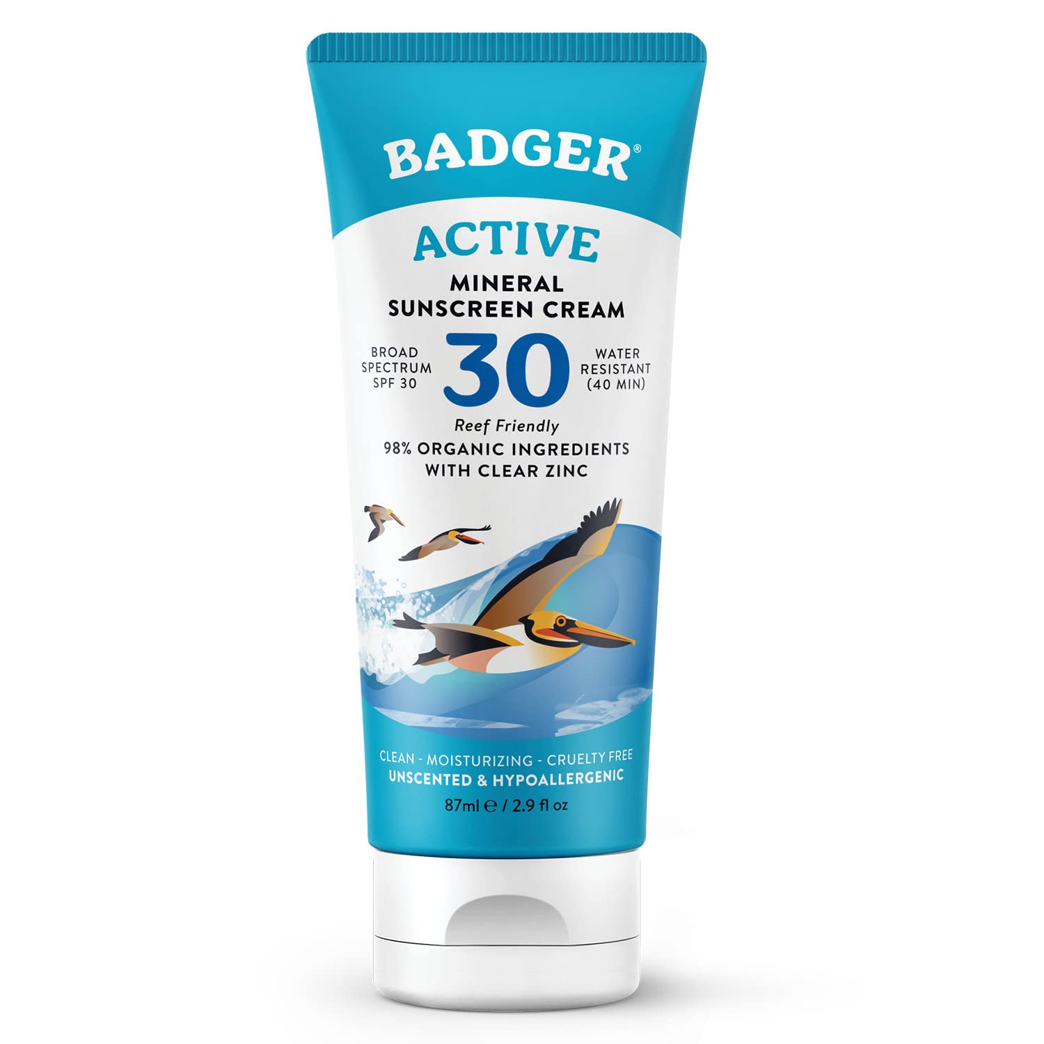 Foto 2 pulgar | Bloqueador Solar Mineral Badger SPF 30 87 ml Amplio Espectro - Venta Internacional