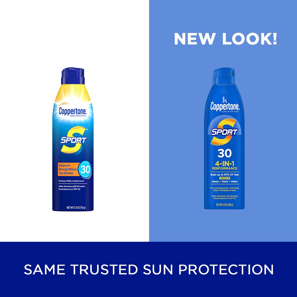 Foto 3 pulgar | Protector Solar en Aerosol Coppertone Sport SPF 30 156 ml - Venta Internacional