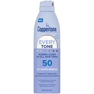 Foto 1 | Protector Solar En Aerosol Coppertone Every Tone Spf 50 150 Ml - Venta Internacional