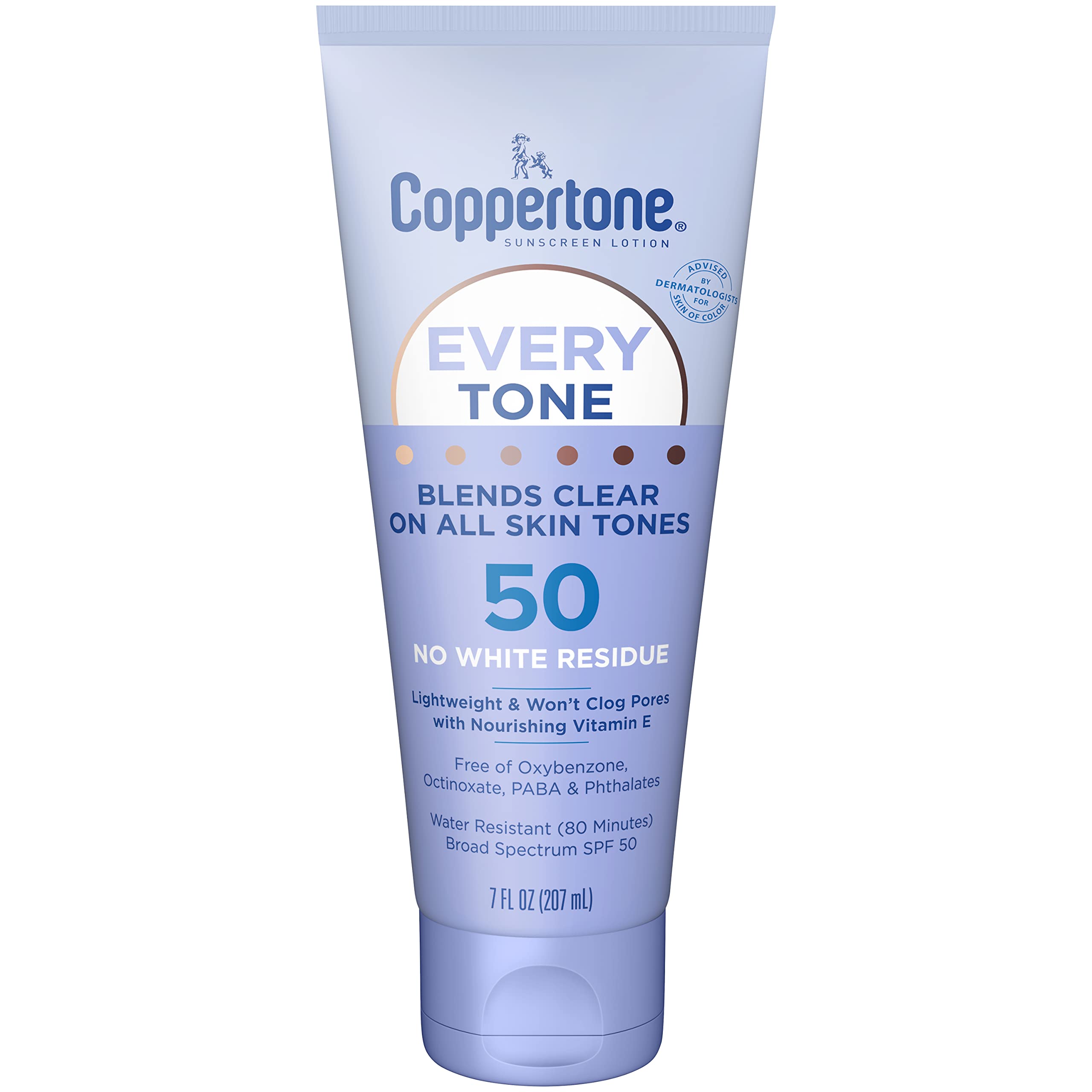 Loción De Protección Solar Coppertone Every Tone Spf 50 207 Ml - Venta Internacional.