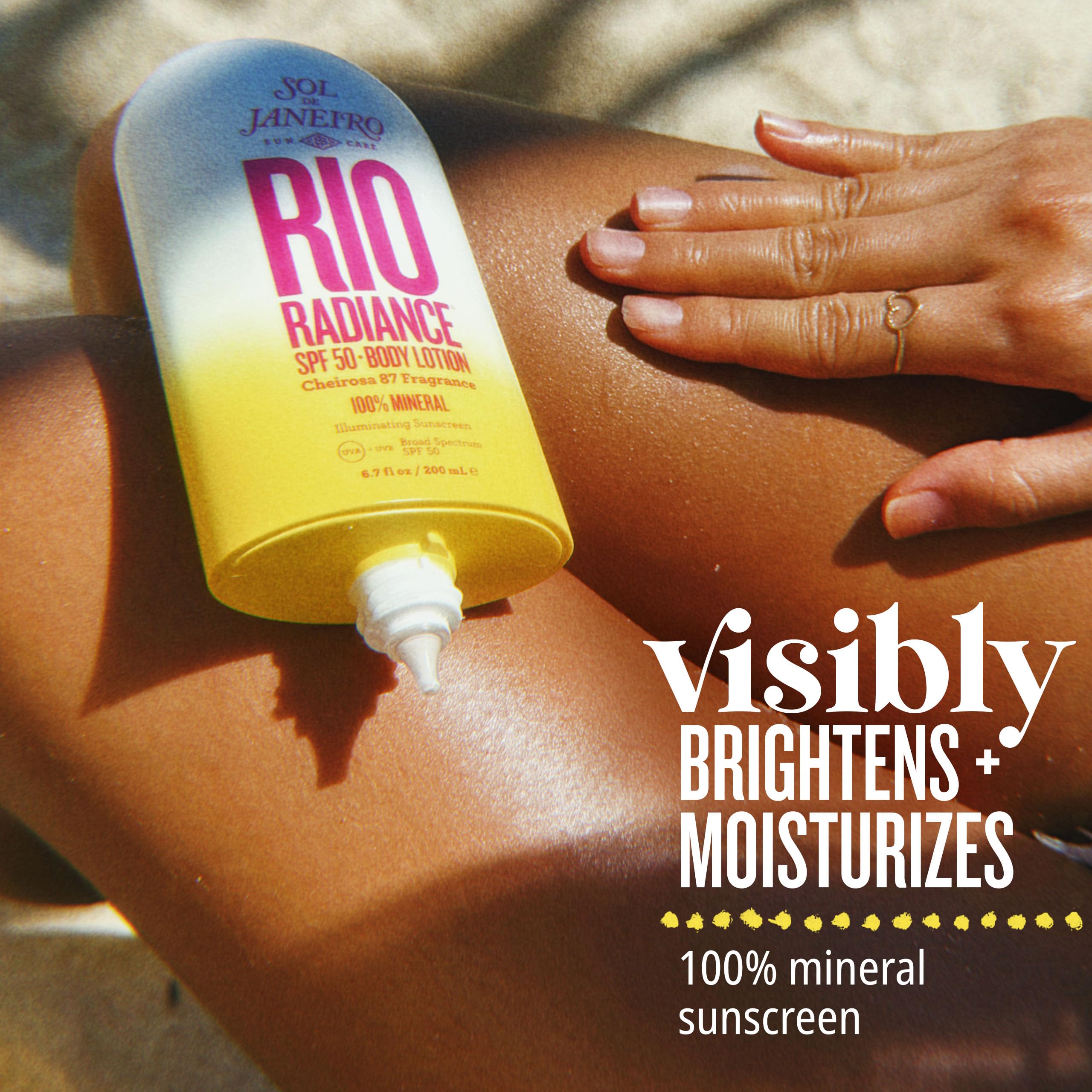 Foto 4 pulgar | Loción Corporal Sol  Janeiro Rio Radiance Spf 50 100% Mineral - Venta Internacional